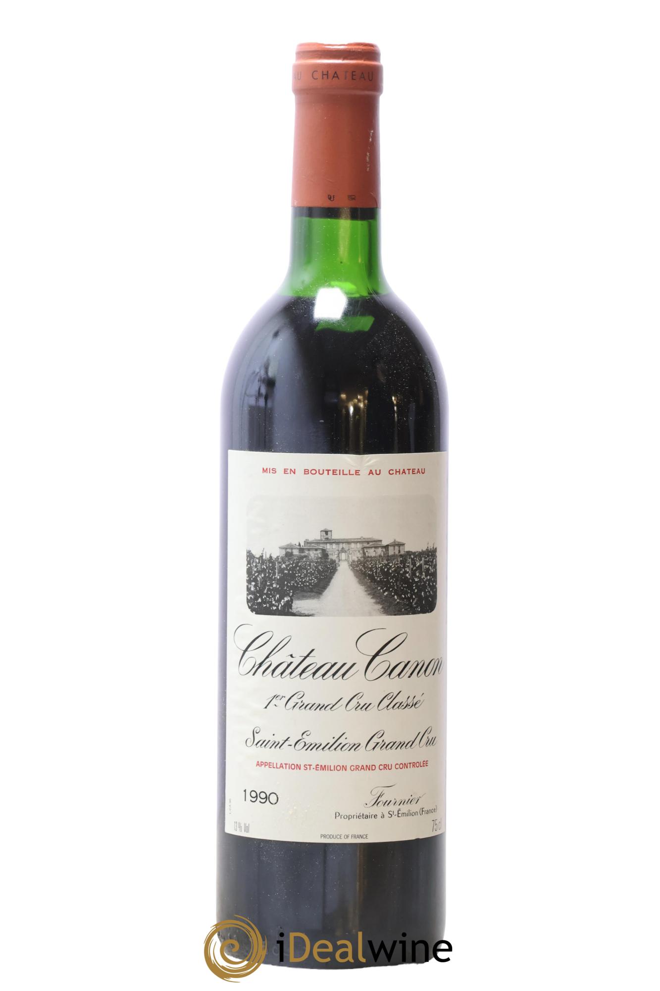 Château Canon 1er Grand Cru Classé B 1990 - Lot of 1 bottle - 0