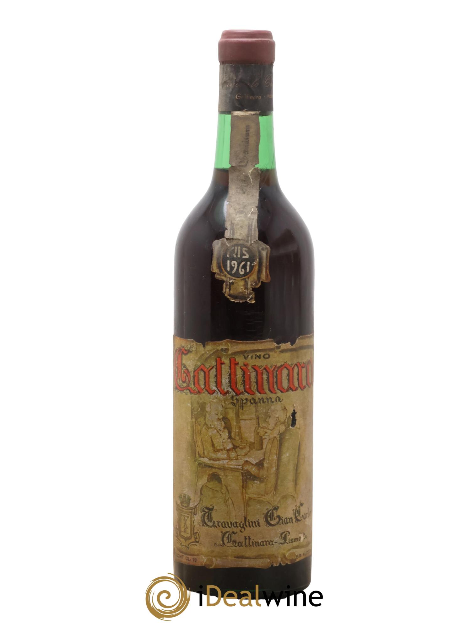 Gattinara DOCG Riserva Travaglini 1961 - Lotto di 1 bottiglia - 0