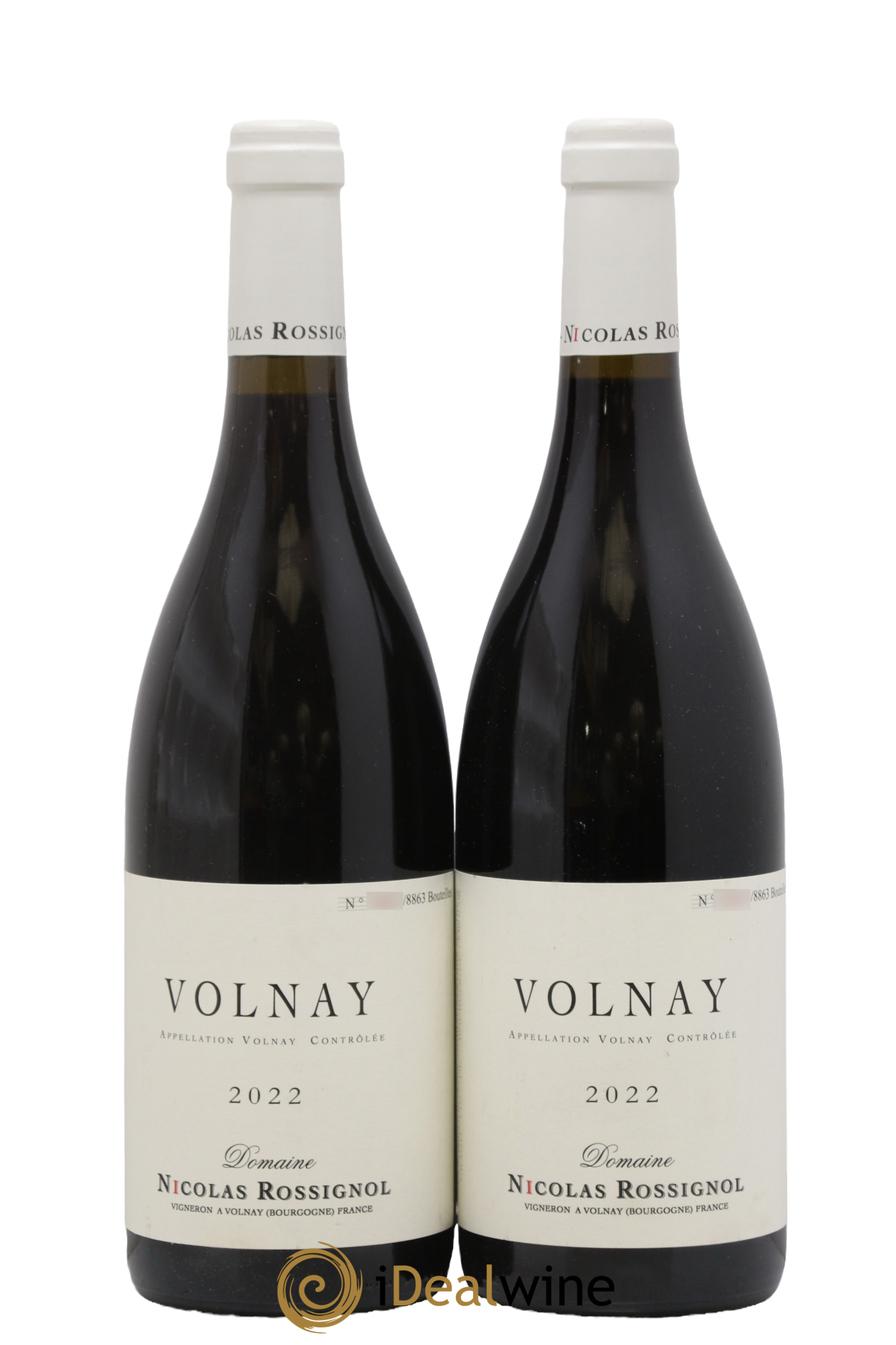 Volnay Nicolas Rossignol 2022 - Lot de 2 bouteilles - 0