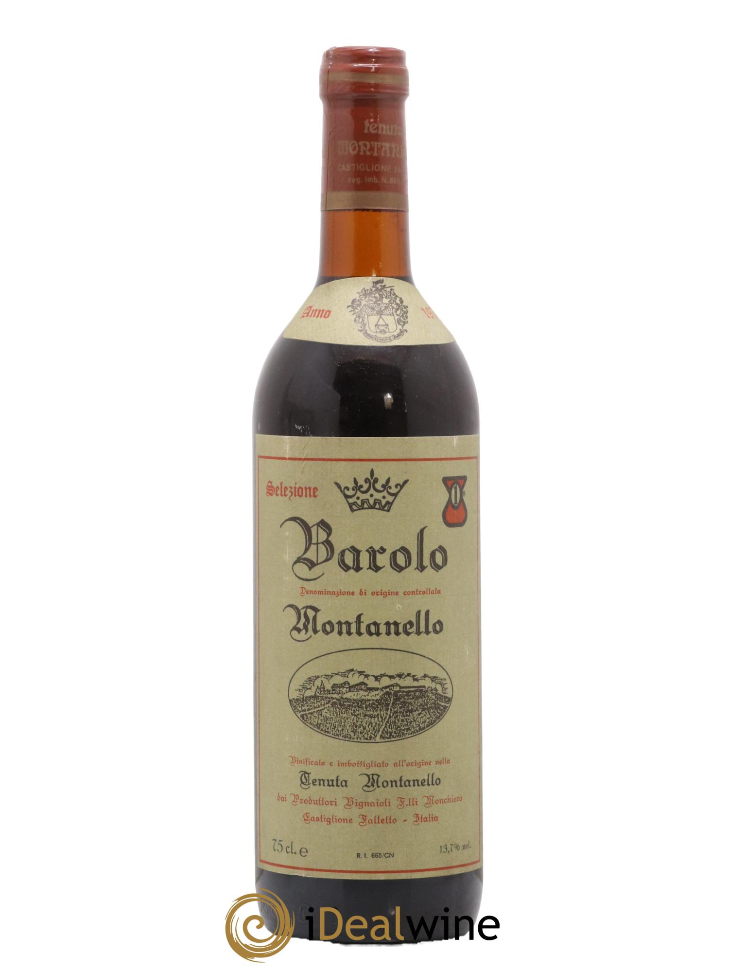 Barolo Tenuta Montanello 1976 - Lot de 1 bouteille - 0