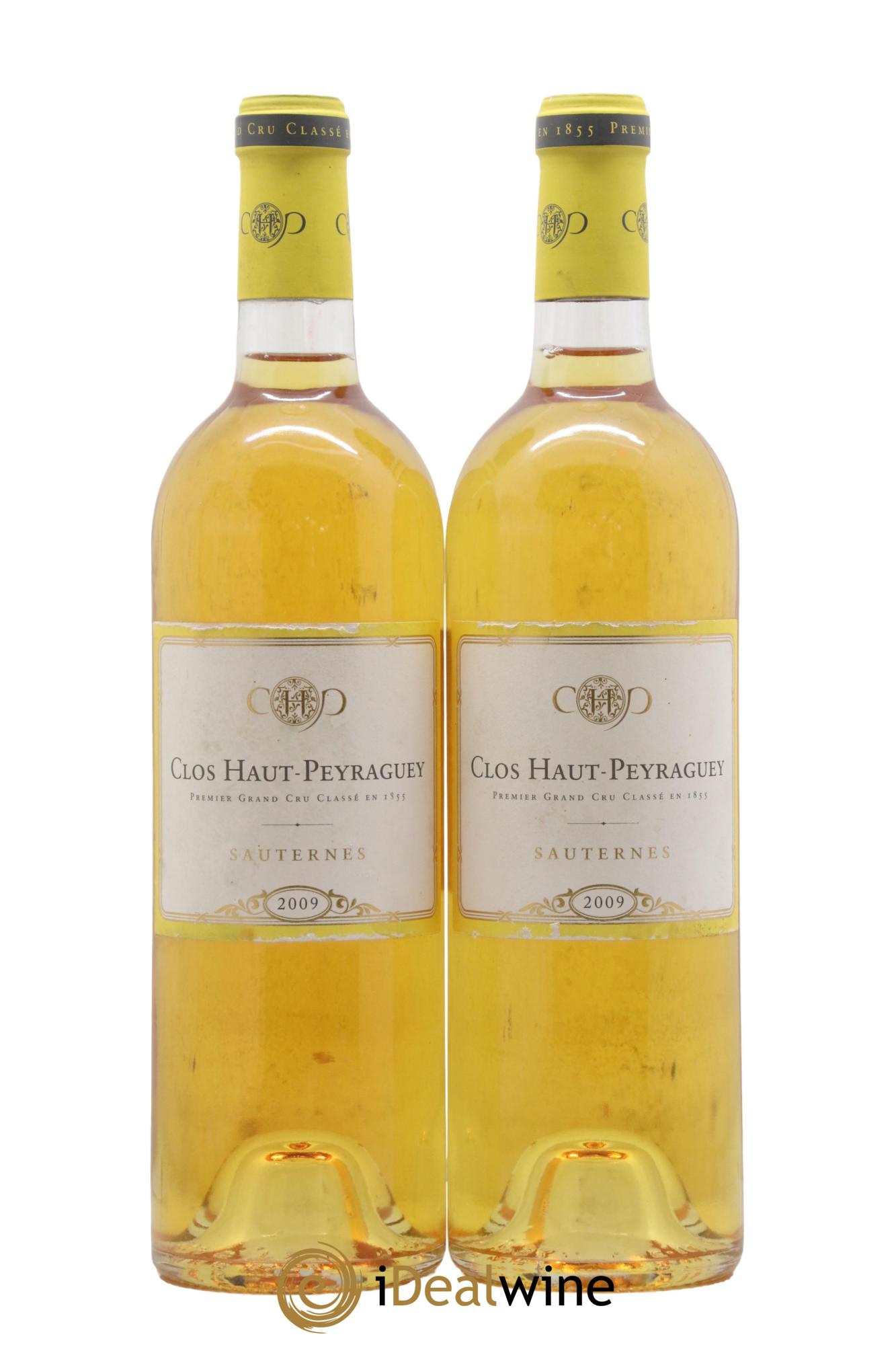 Clos Haut-Peyraguey 1er Grand Cru Classé 2009 - Lot of 2 bottles - 0