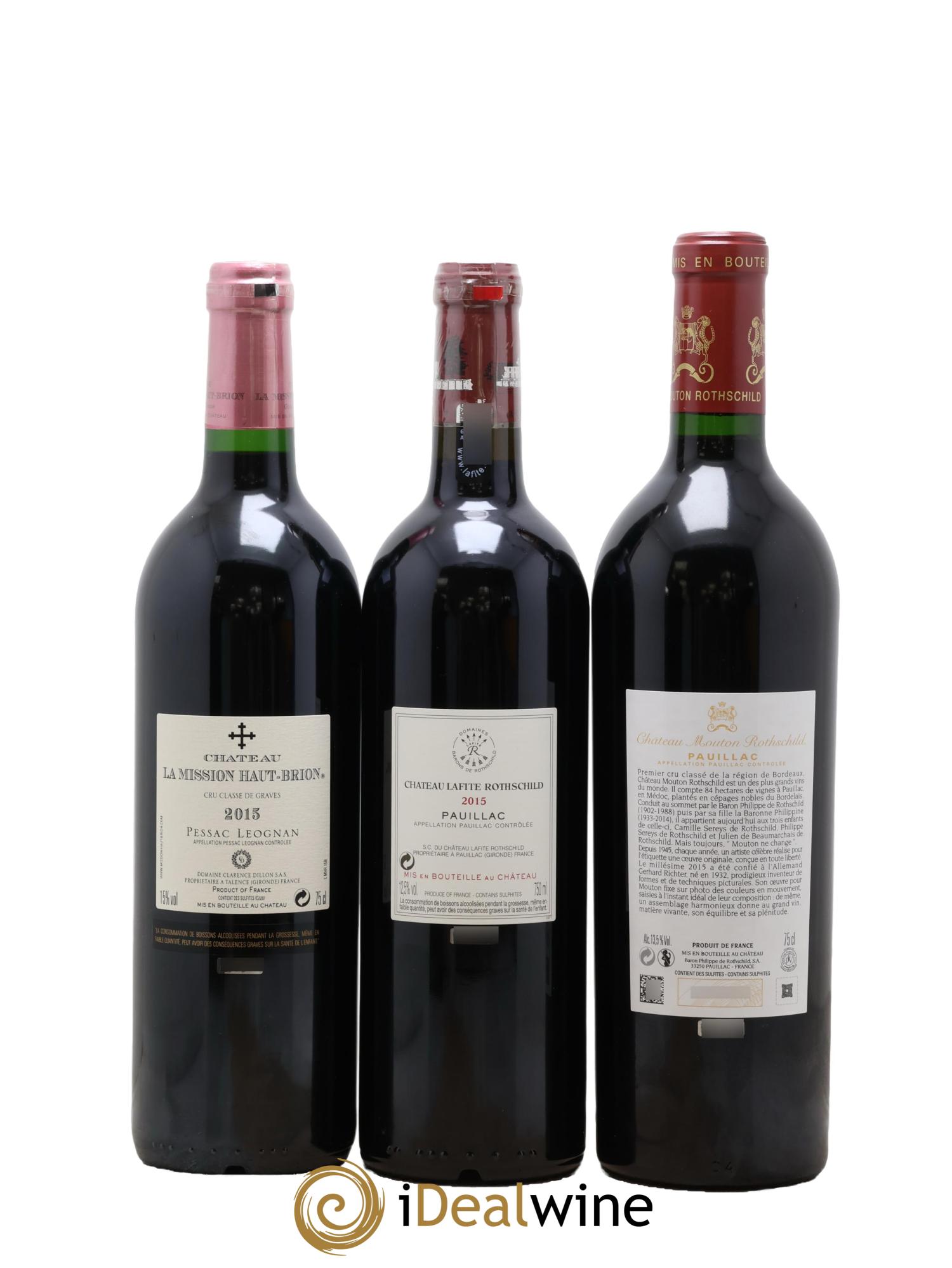 Caisse Duclot 2015 - Lot de 9 bouteilles - 2