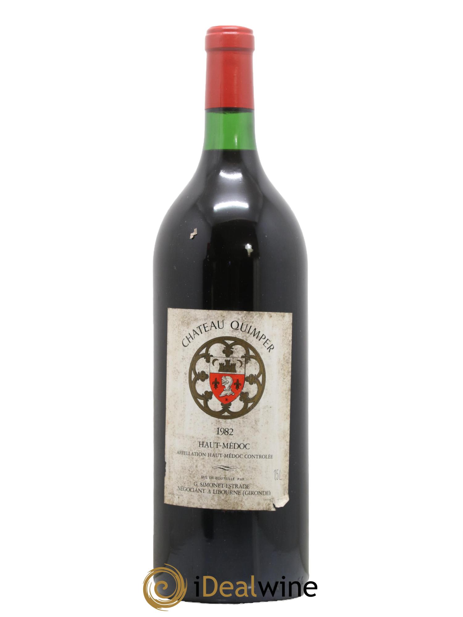 Haut Médoc Château Quimper 1982 - Lot de 1 magnum - 0