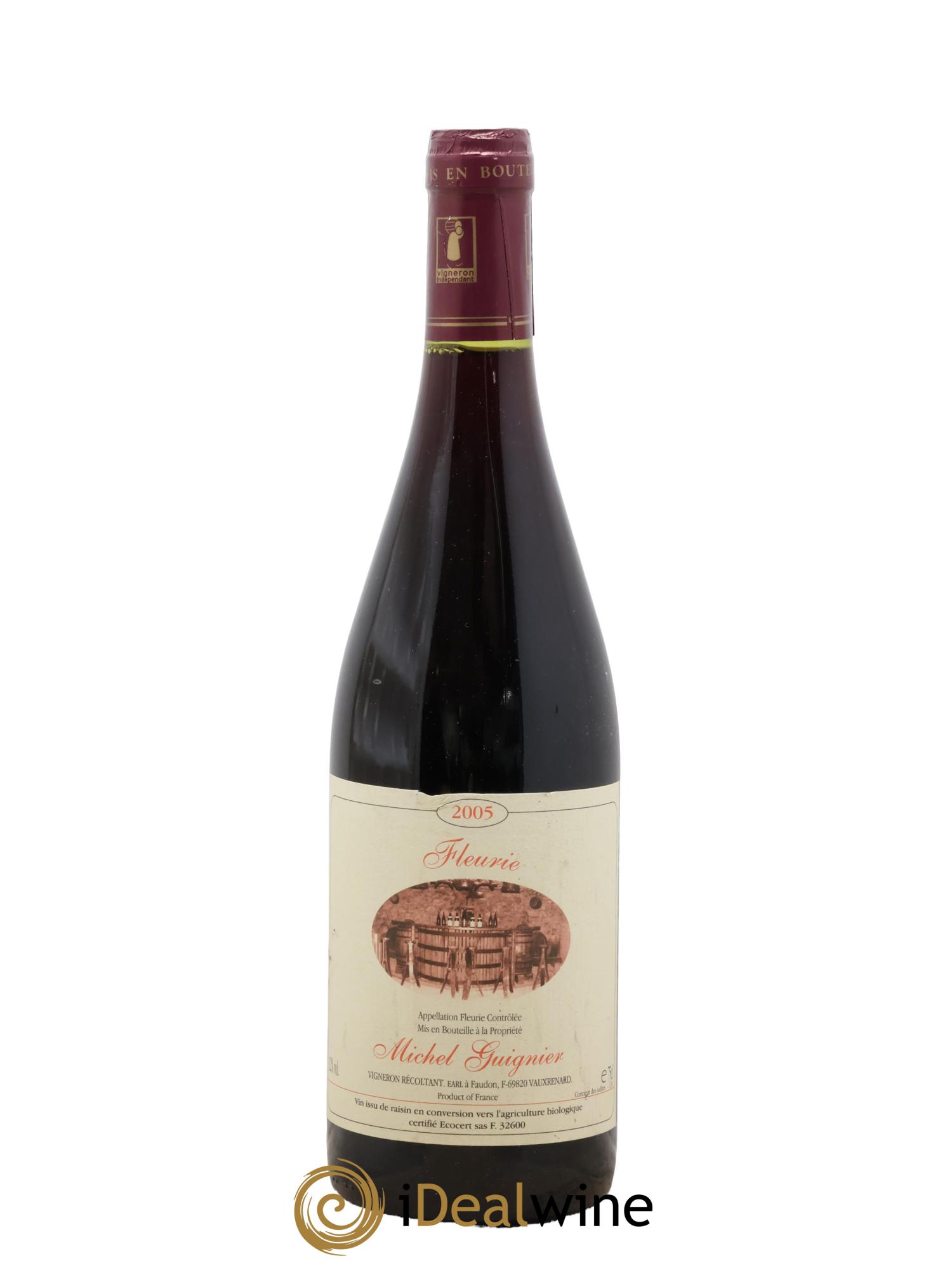 Fleurie Michel Guignier 2005 - Lot of 1 bottle - 0