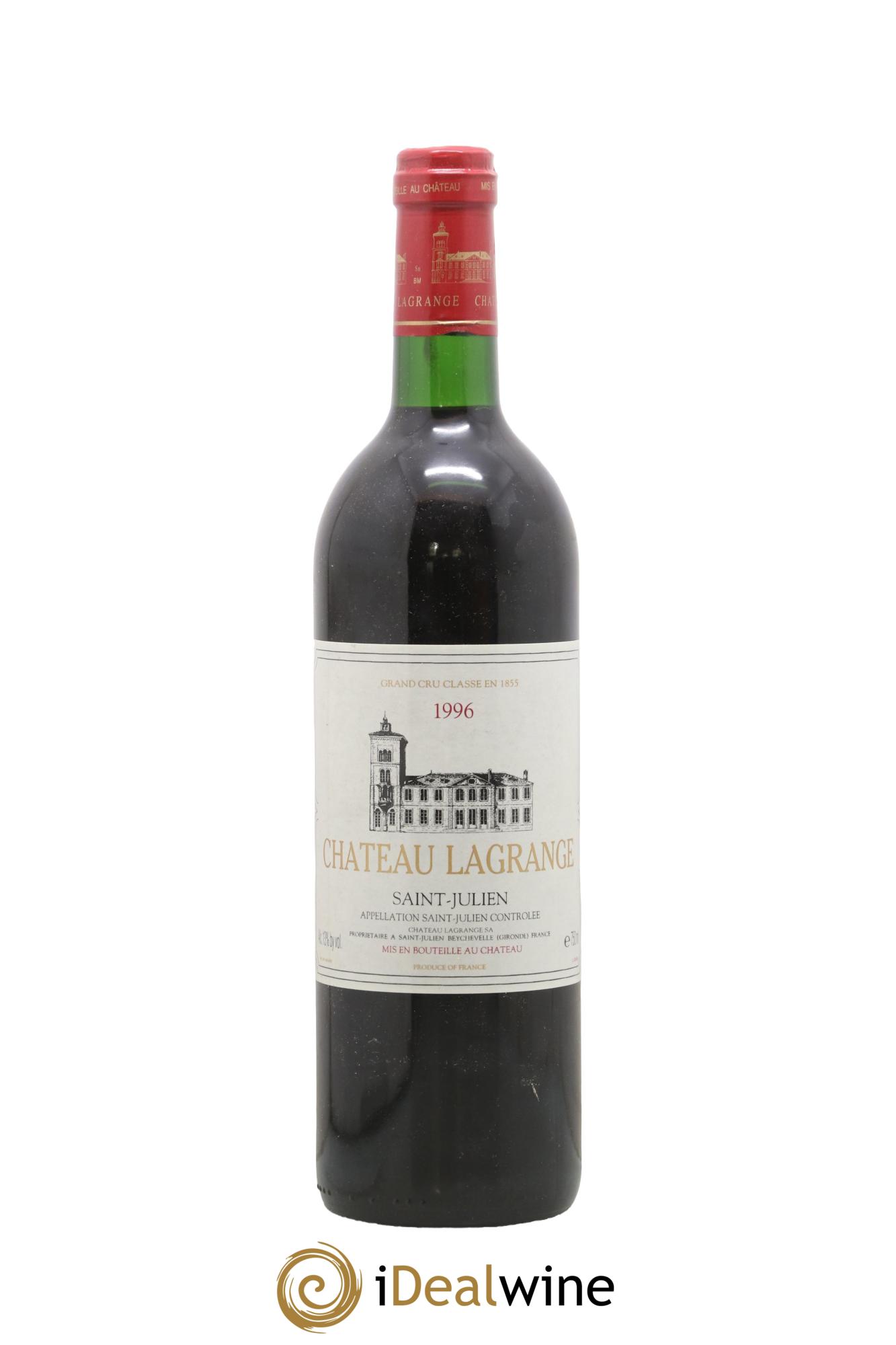 Château Lagrange 3ème Grand Cru Classé 1996 - Lotto di 1 bottiglia - 0