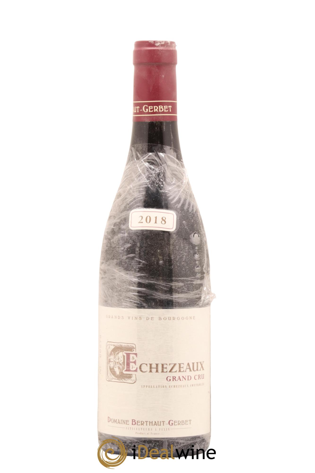 Echezeaux Grand Cru Berthaut Gerbet (Domaine) 2018 - Lot de 1 bouteille - 0