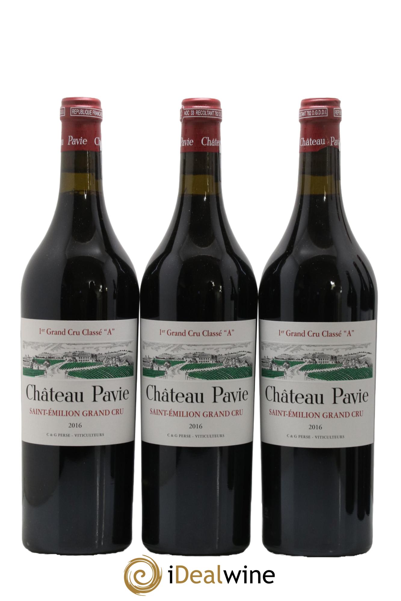 Château Pavie 1er Grand Cru Classé A 2016 - Lot de 6 bouteilles - 2