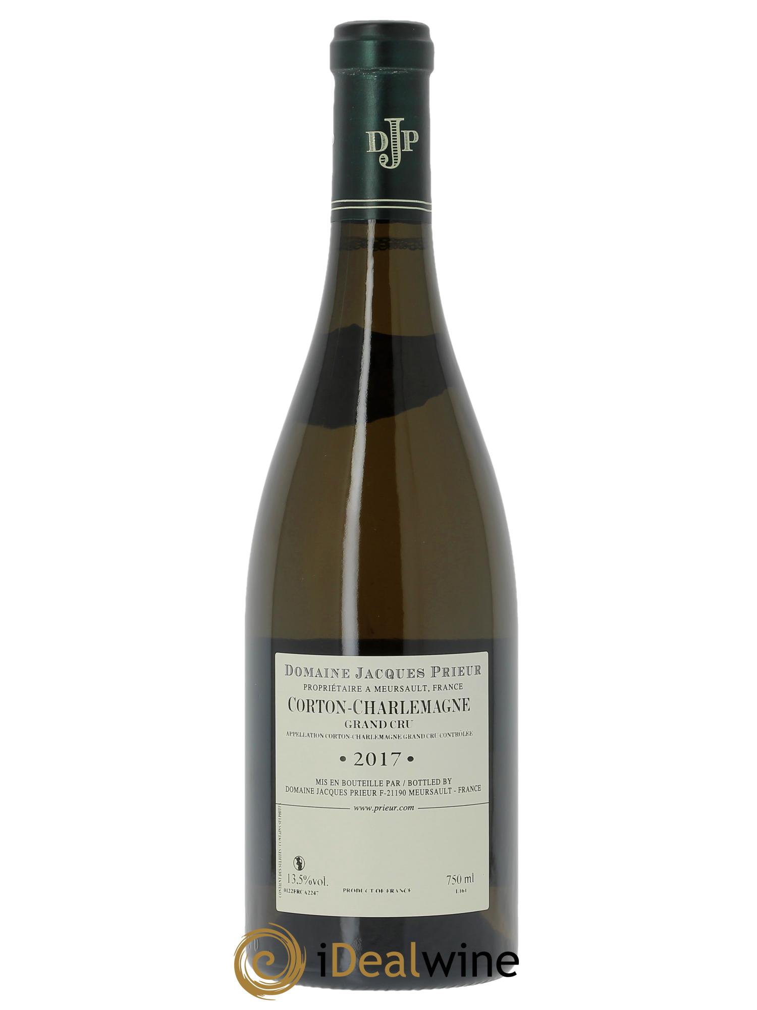 Corton-Charlemagne Grand Cru Jacques Prieur (Domaine)  2017 - Lote de 1 botella - 1