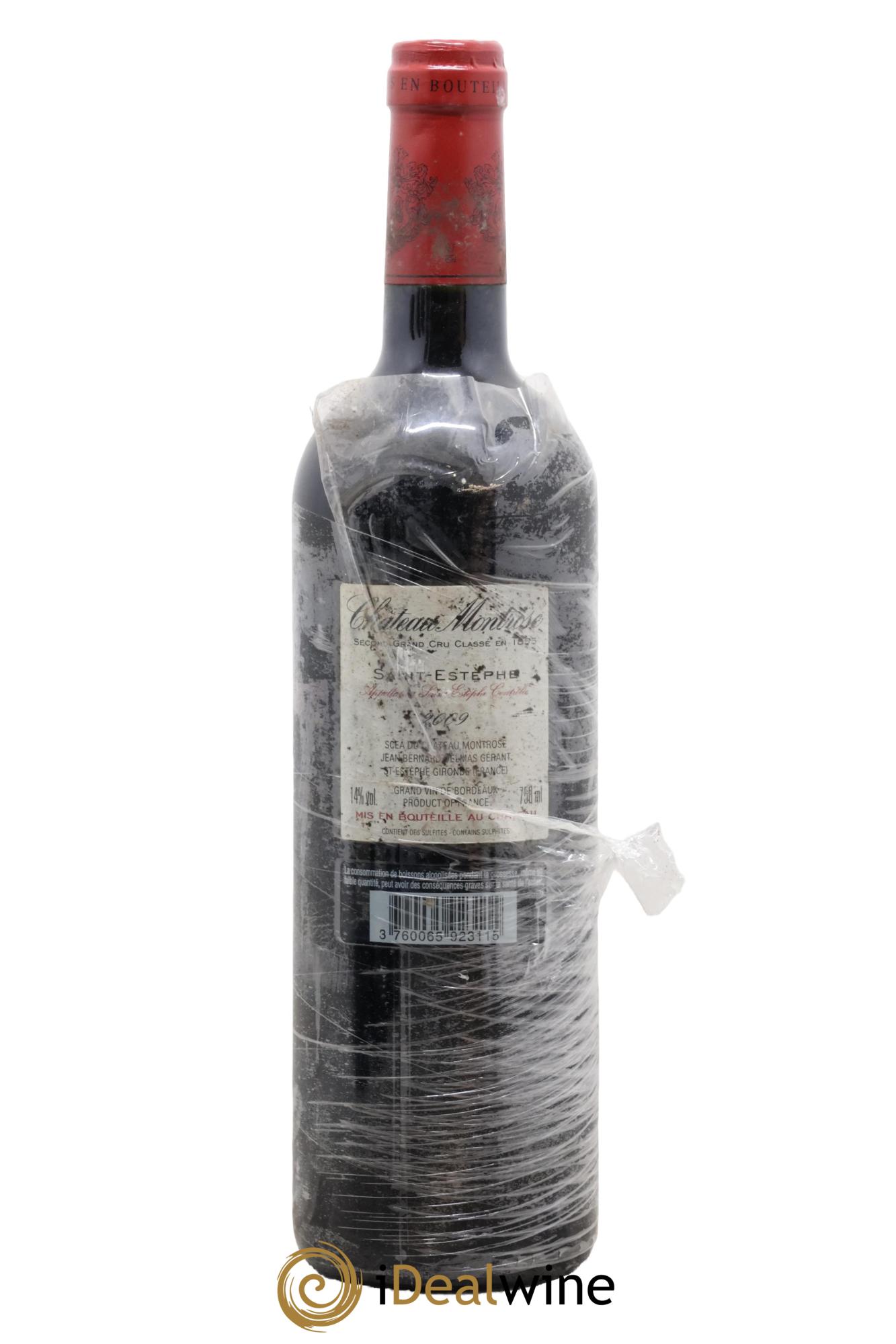 Château Montrose 2ème Grand Cru Classé 2009 - Lot de 1 bouteille - 1