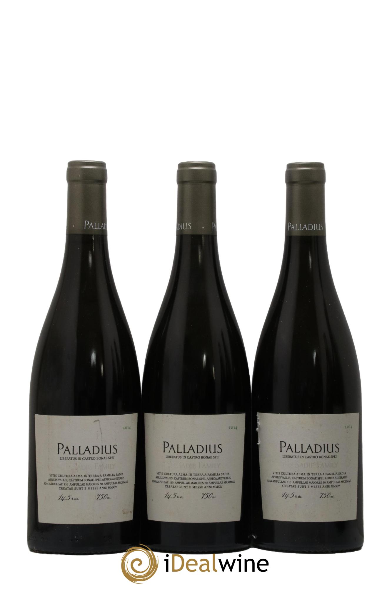 Swartland The Sadie Family Palladius 2014 - Lot of 3 bottles - 0