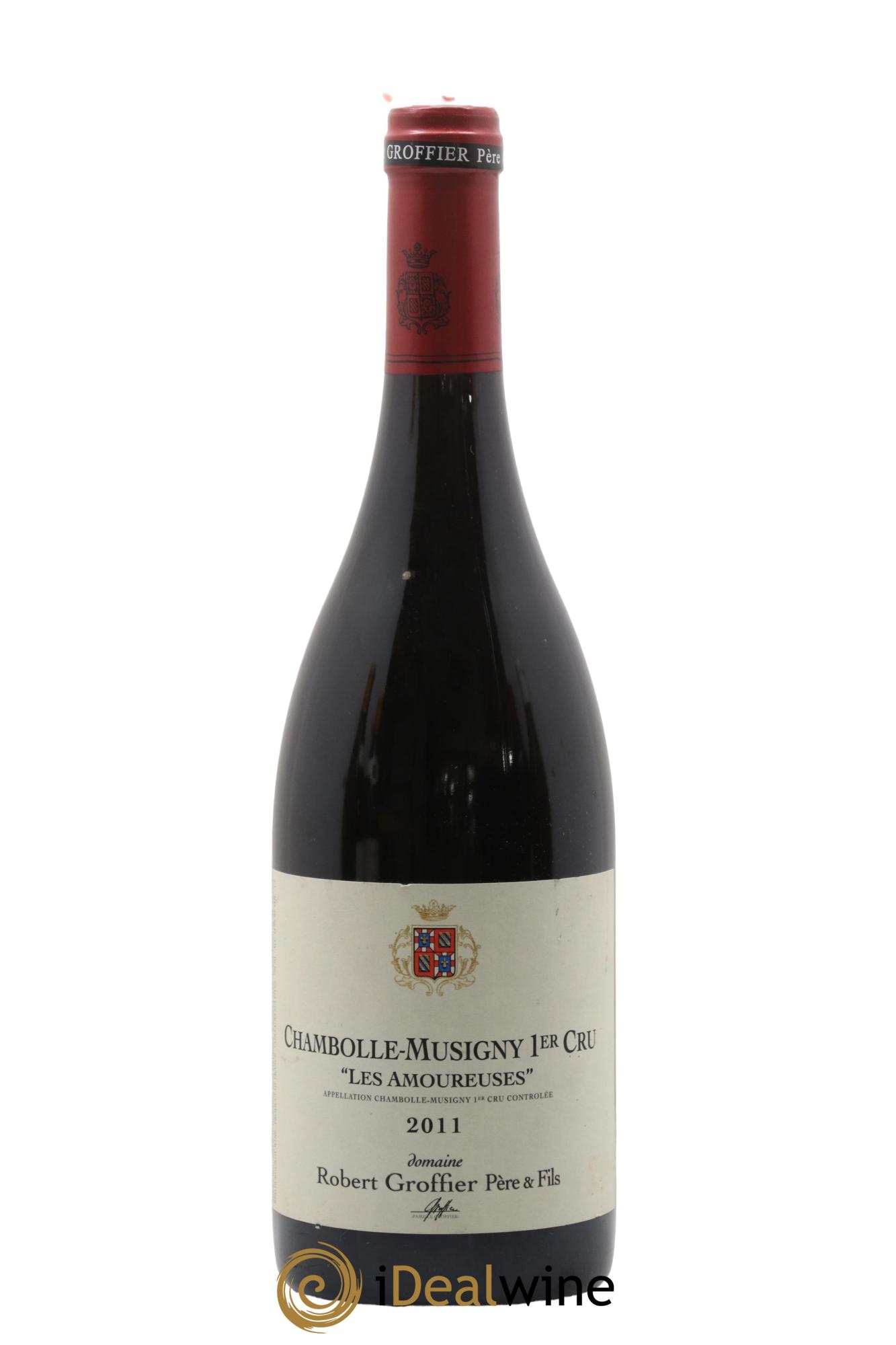 Chambolle-Musigny 1er Cru Les Amoureuses Robert Groffier Père & Fils (Domaine) 2011 - Posten von 1 Flasche - 0