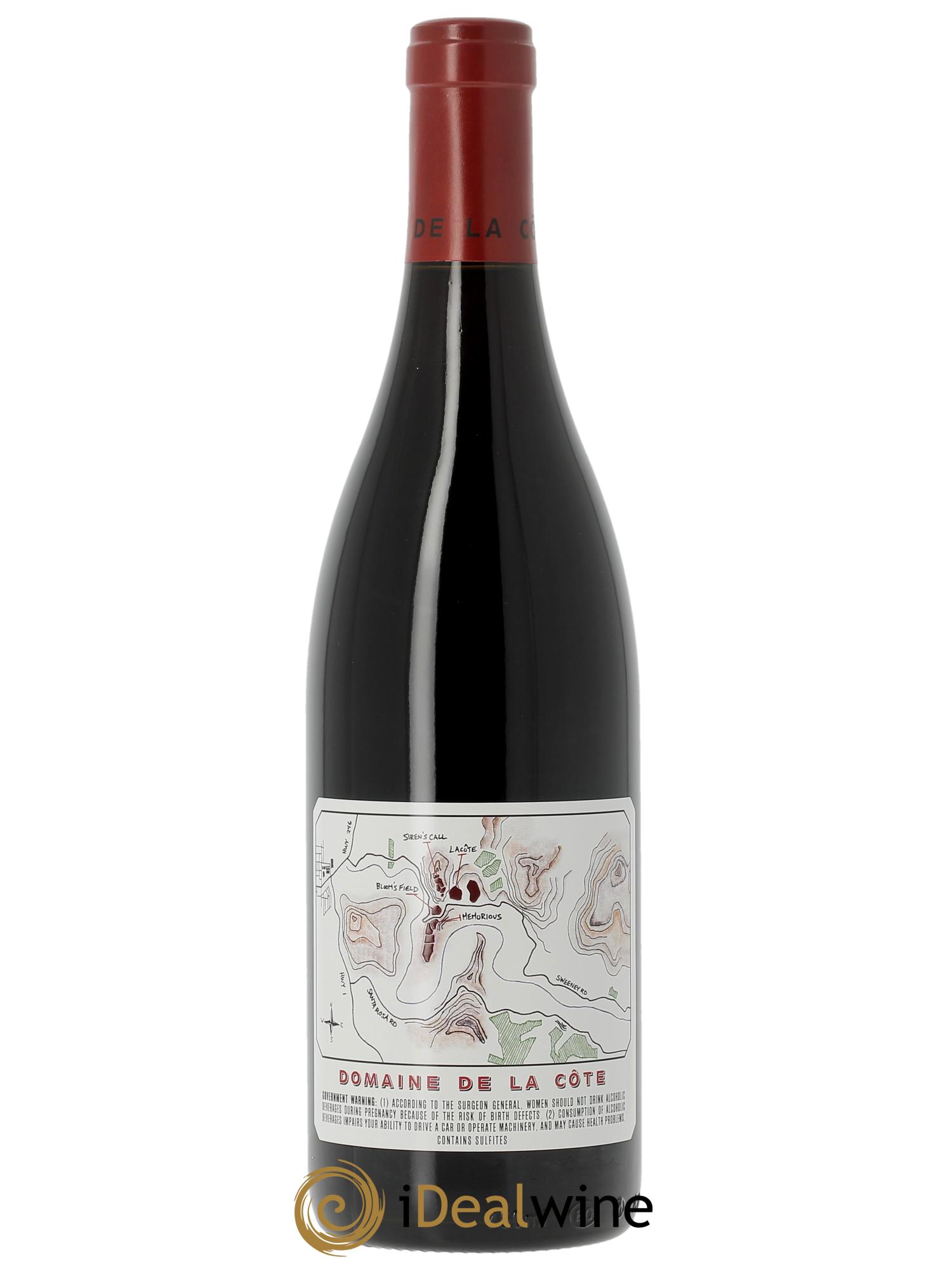 Santa Rita Hills Estate Pinot Noir Domaine de la Côte - Rajat Parr 2022 - Lot de 1 bouteille - 1