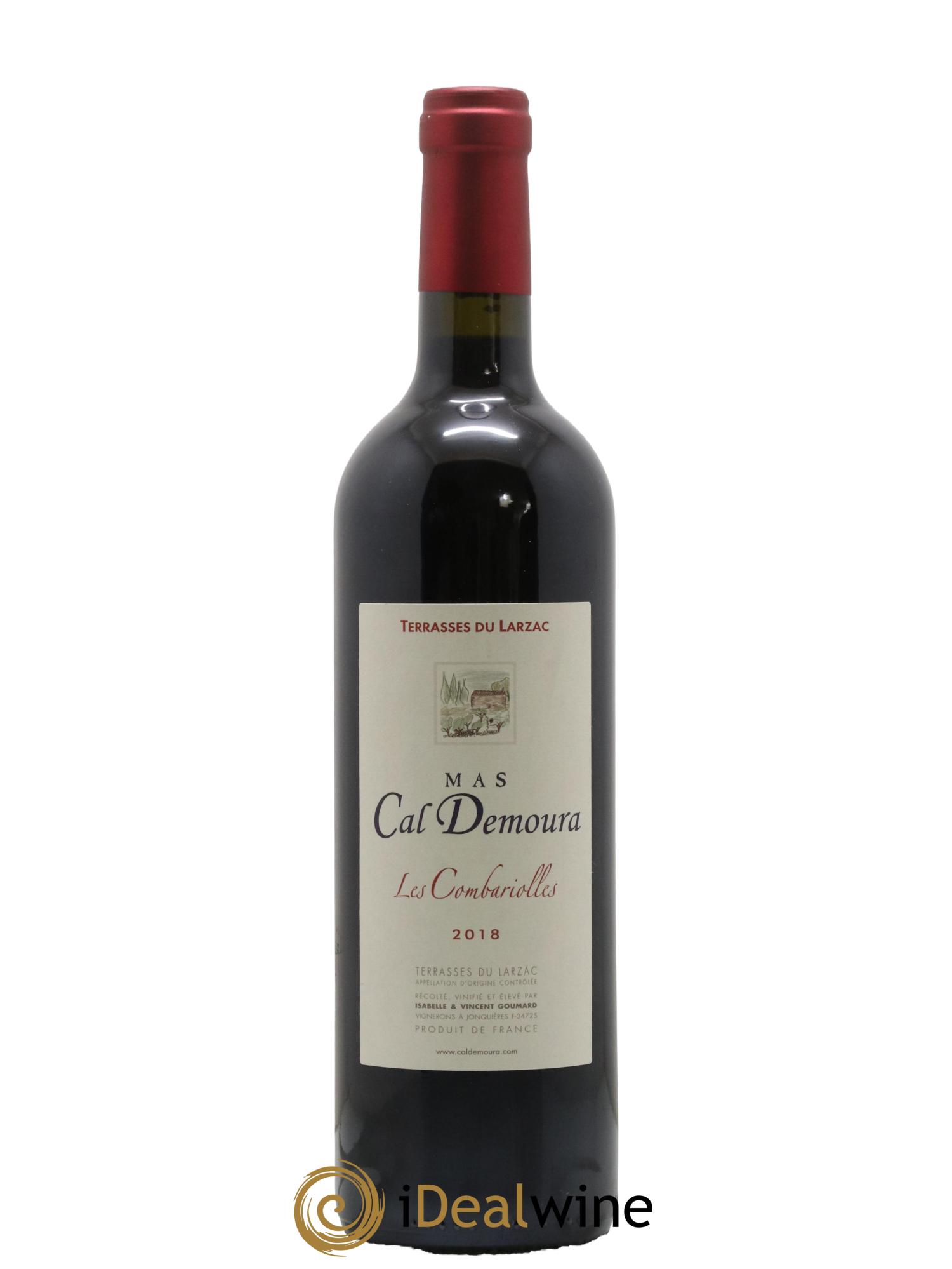 Terrasses du Larzac Les Combariolles Mas Cal Demoura 2018 - Lot de 1 bouteille - 0