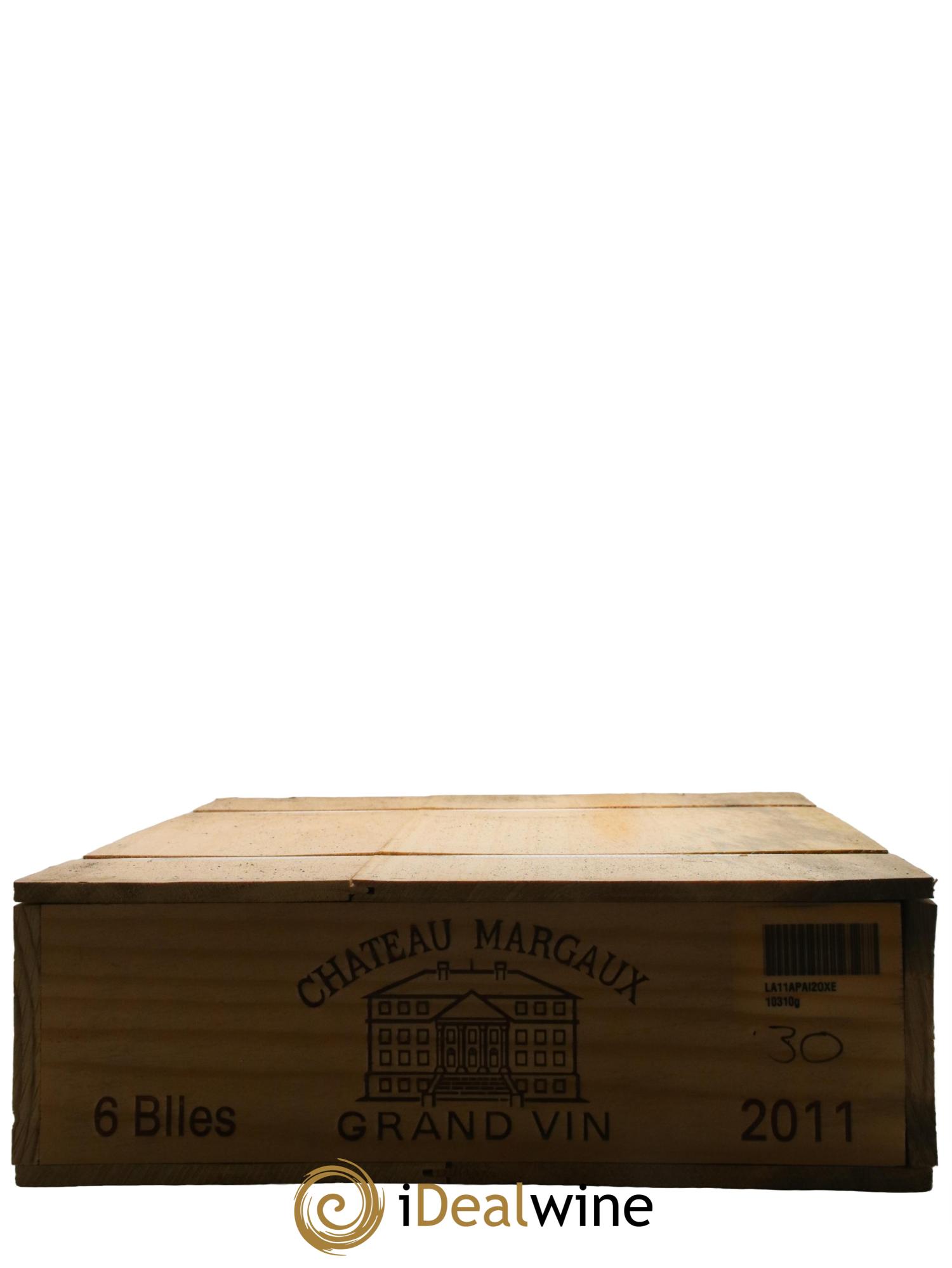 Château Margaux 1er Grand Cru Classé  2011 - Posten von 6 Flaschen - 5