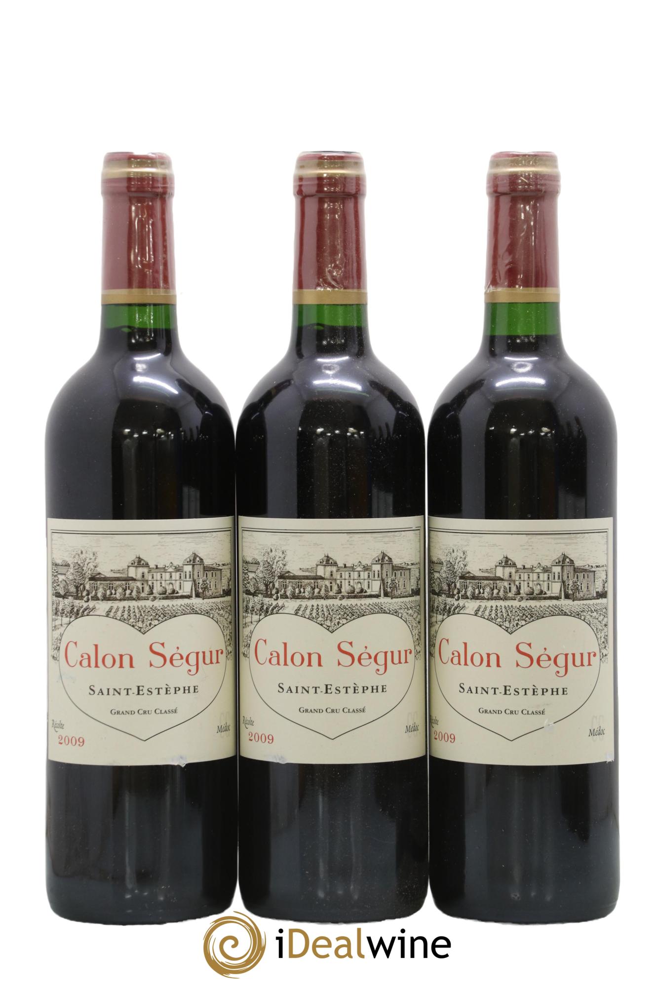 Château Calon Ségur 3ème Grand Cru Classé 2009 - Posten von 6 Flaschen - 2