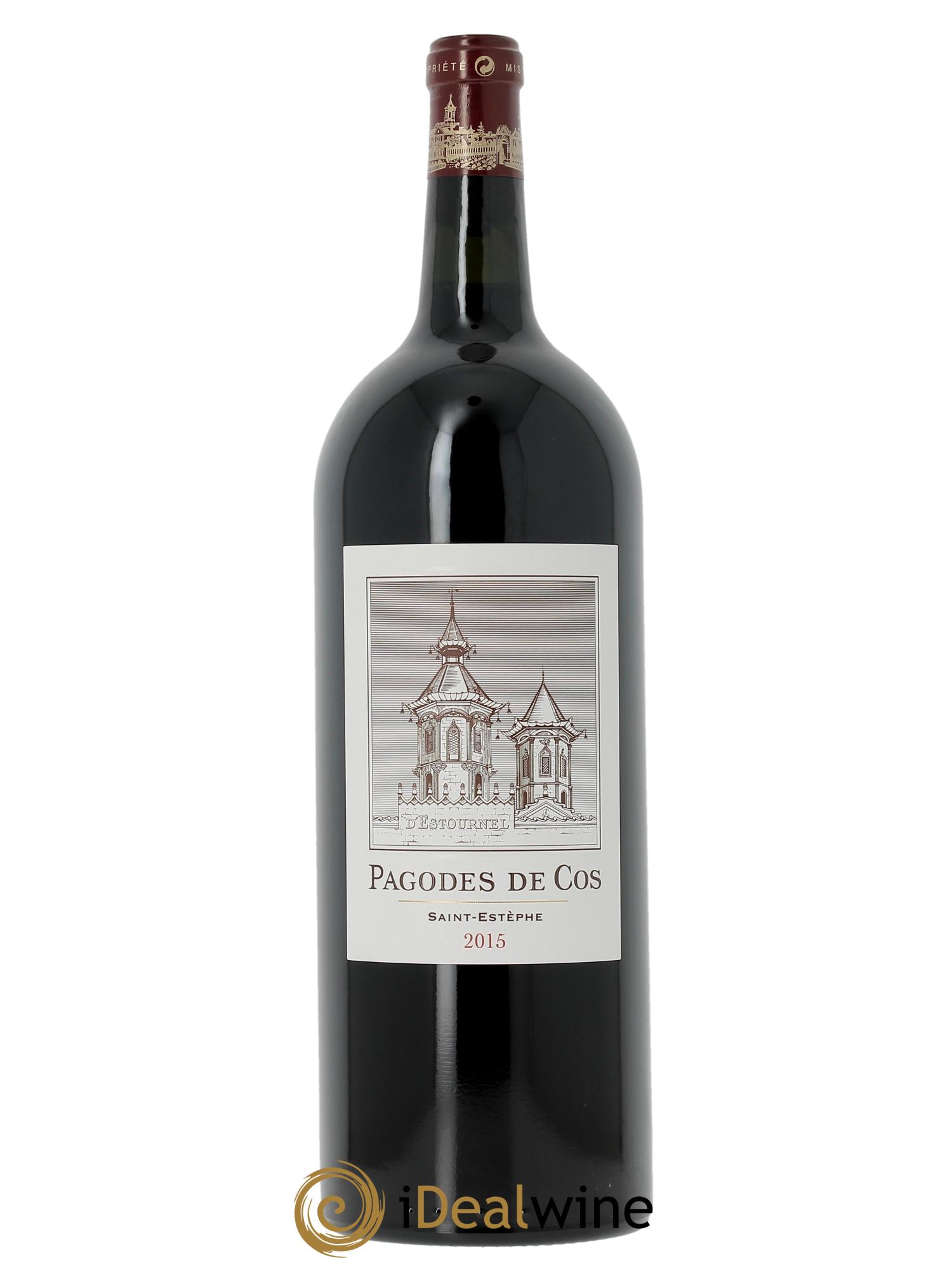 Les Pagodes de Cos Second Vin (Original-holzkiste ab 6 Mag.) 2015 - Posten von 1 Magnum - 0