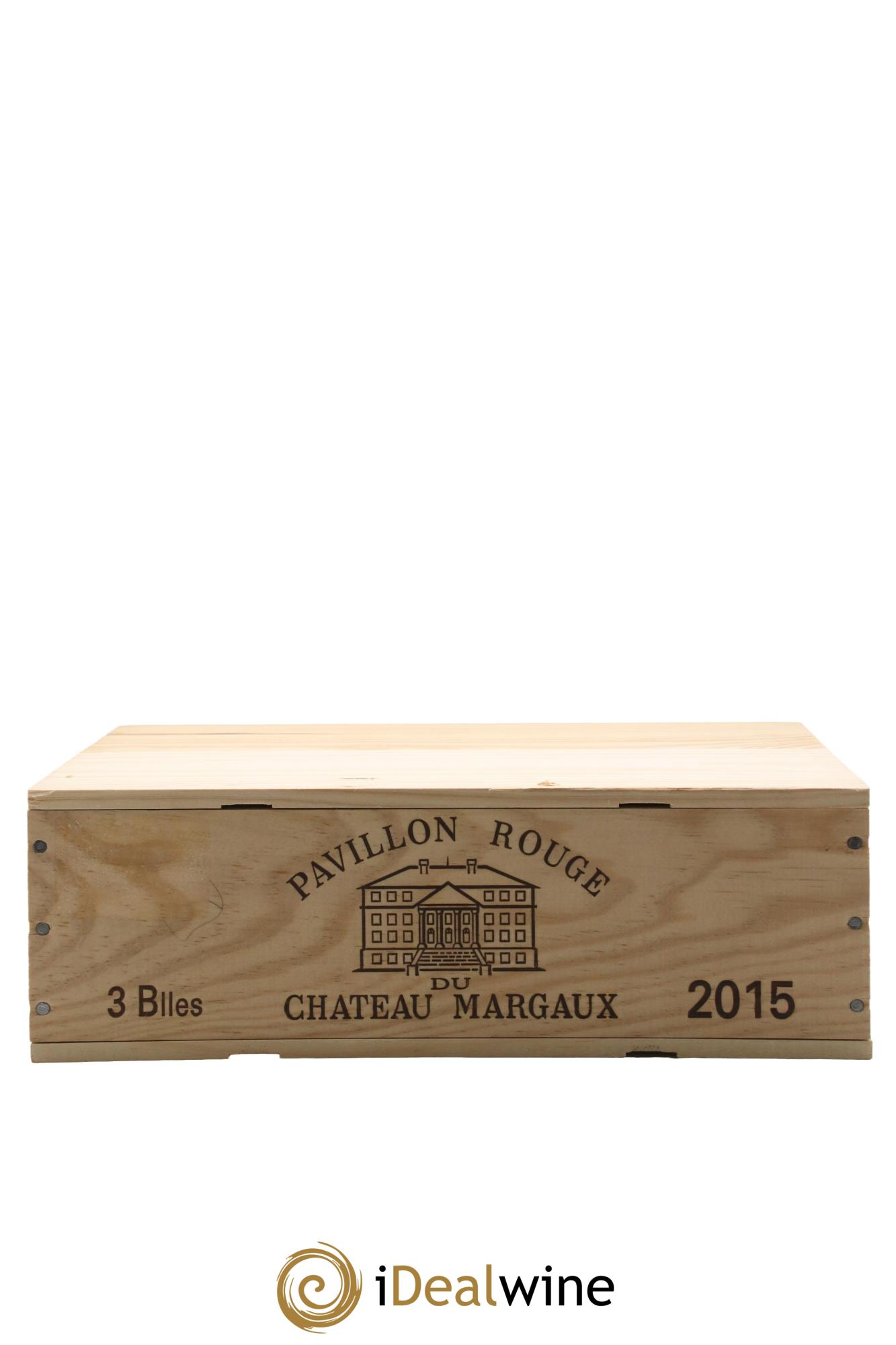 Pavillon Rouge du Château Margaux Second Vin 2015 - Lotto di 3 bottiglie - 2