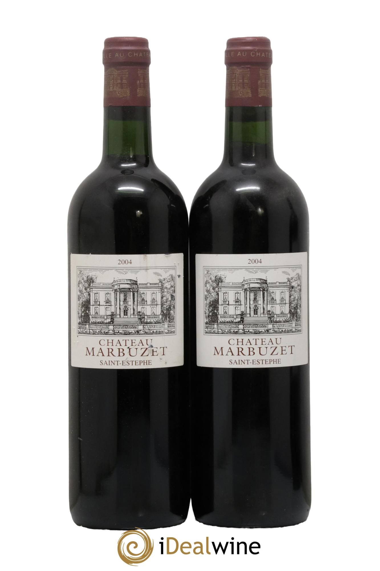 Saint-Estèphe Château Marbuzet 2004 - Lotto di 2 bottiglie - 0