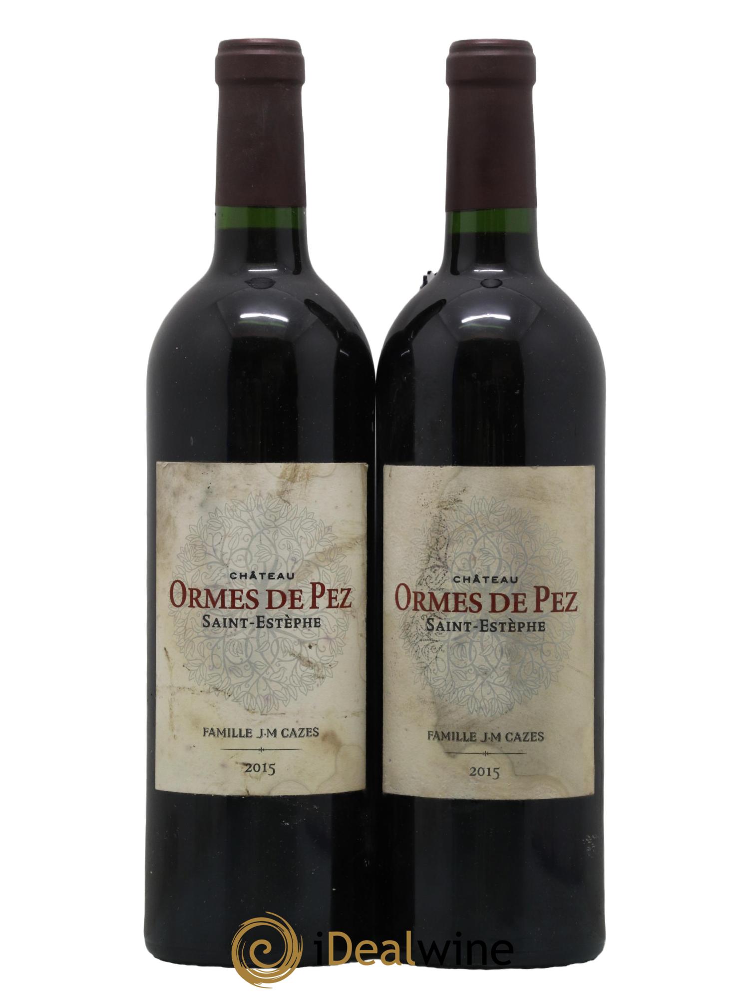 Château les Ormes de Pez 2015 - Lot de 2 bouteilles - 0