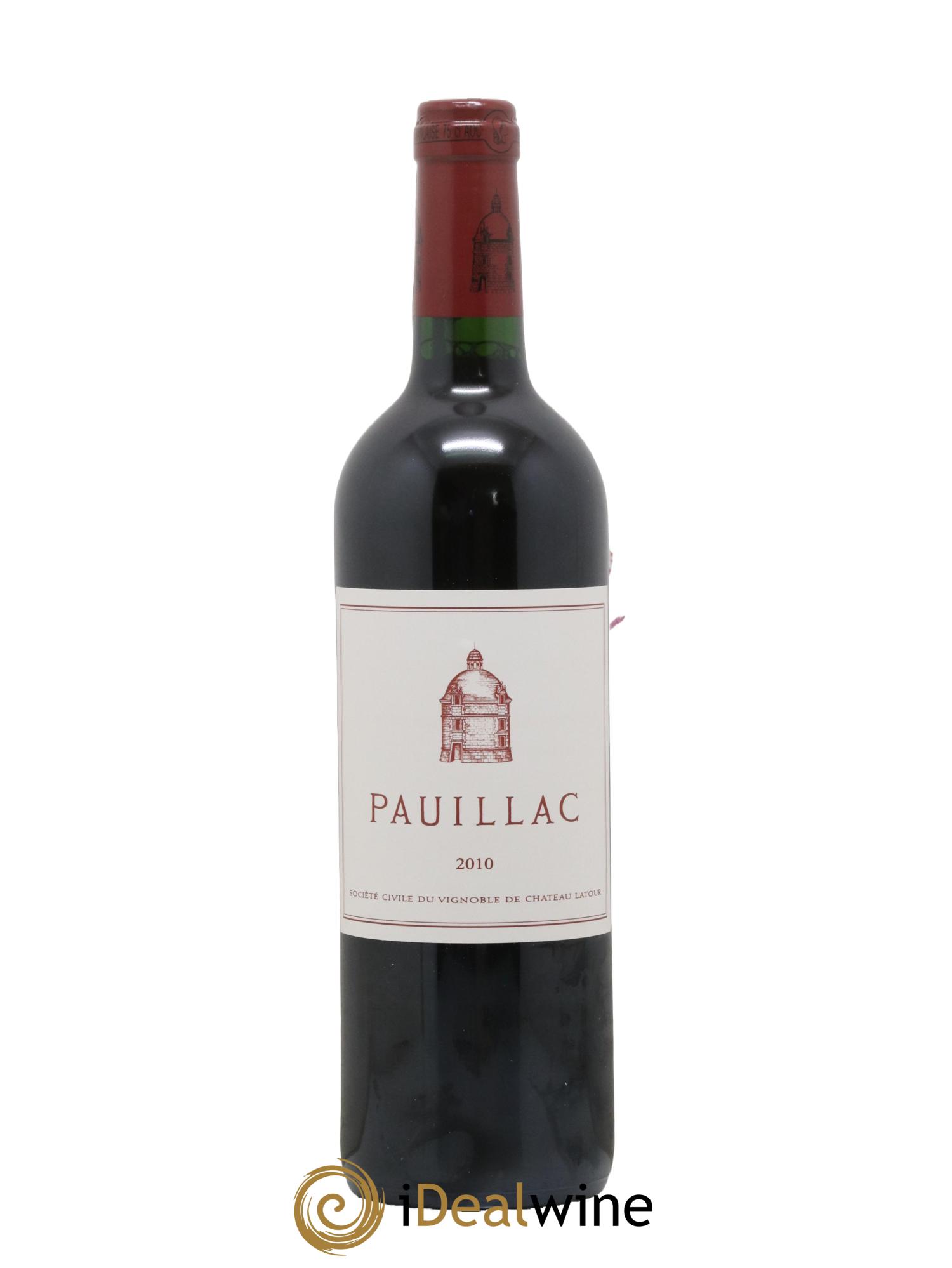 Pauillac de Château Latour 2010 - Lot de 1 bouteille - 0
