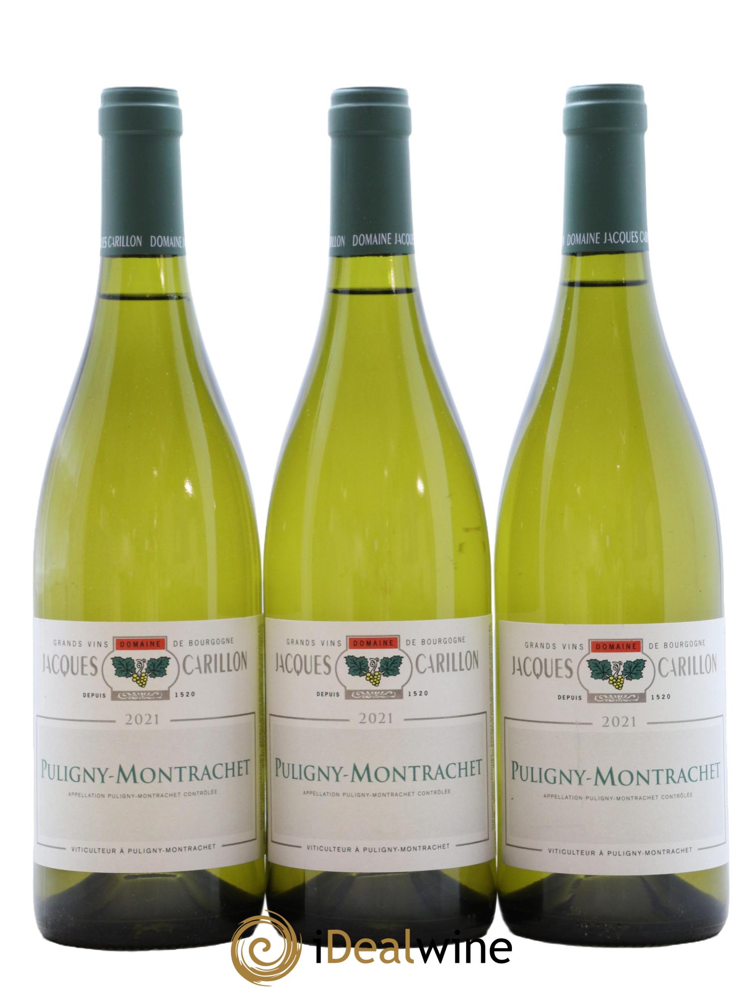 Puligny-Montrachet Jacques Carillon (Domaine) 2021 - Lot de 3 bouteilles - 0
