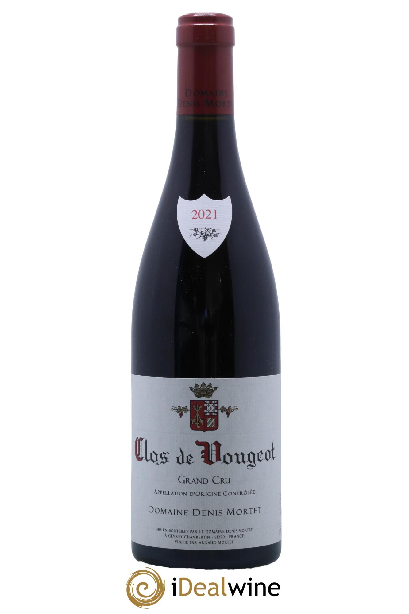 Clos de Vougeot Grand Cru Denis Mortet (Domaine) 2021 - Lot de 1 bouteille - 0