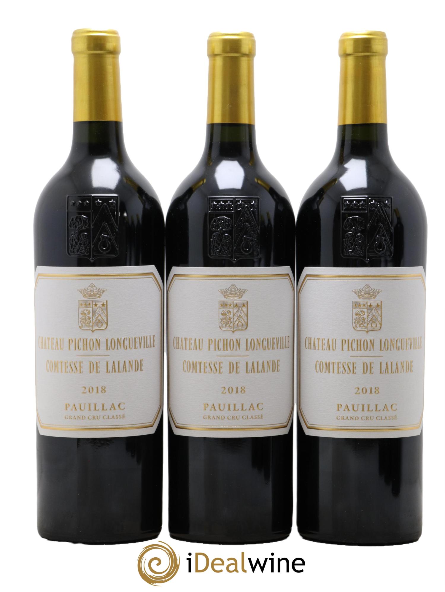 Château Pichon Longueville Comtesse de Lalande 2ème Grand Cru Classé 2018 - Lotto di 6 bottiglie - 3