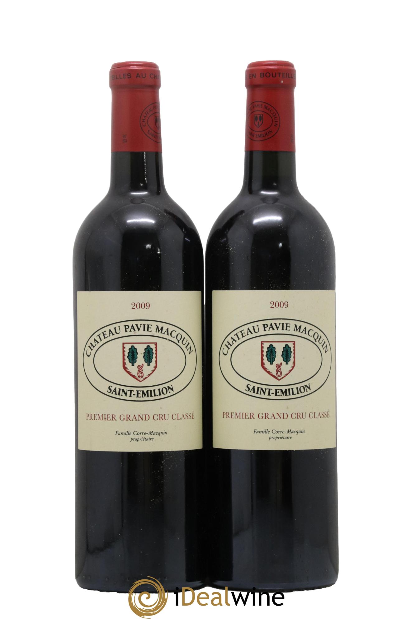 Château Pavie Macquin 1er Grand Cru Classé B 2009 - Posten von 2 Flaschen - 0