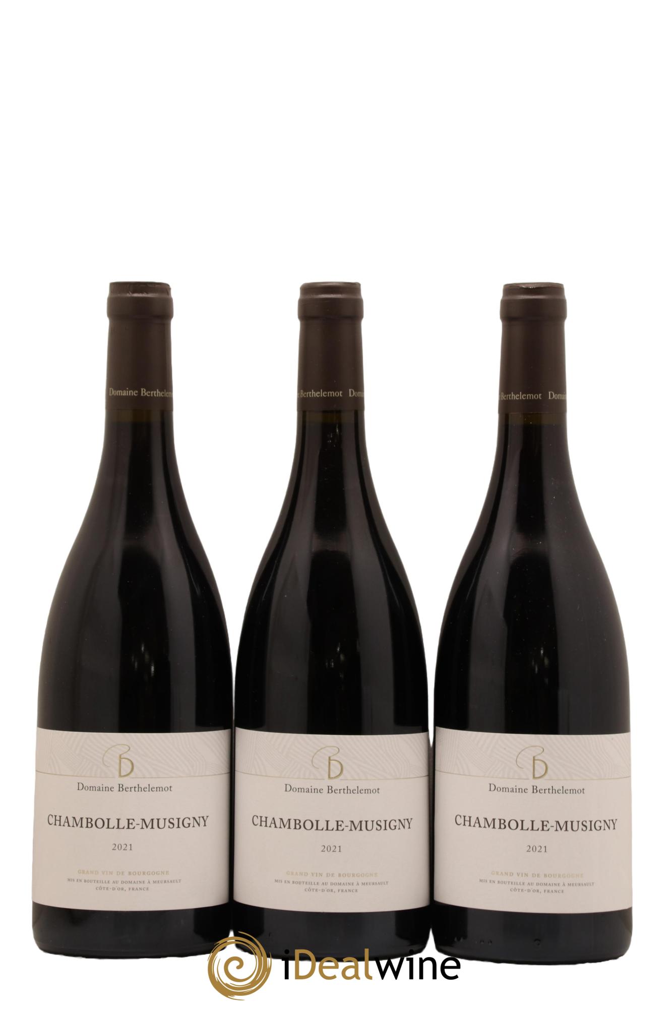 Chambolle-Musigny Domaine Berthelemot 2021 - Lot de 3 bouteilles - 0