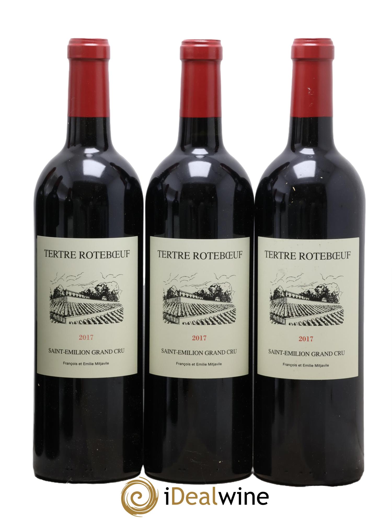Château Tertre Roteboeuf 2017 - Lot of 6 bottles - 1