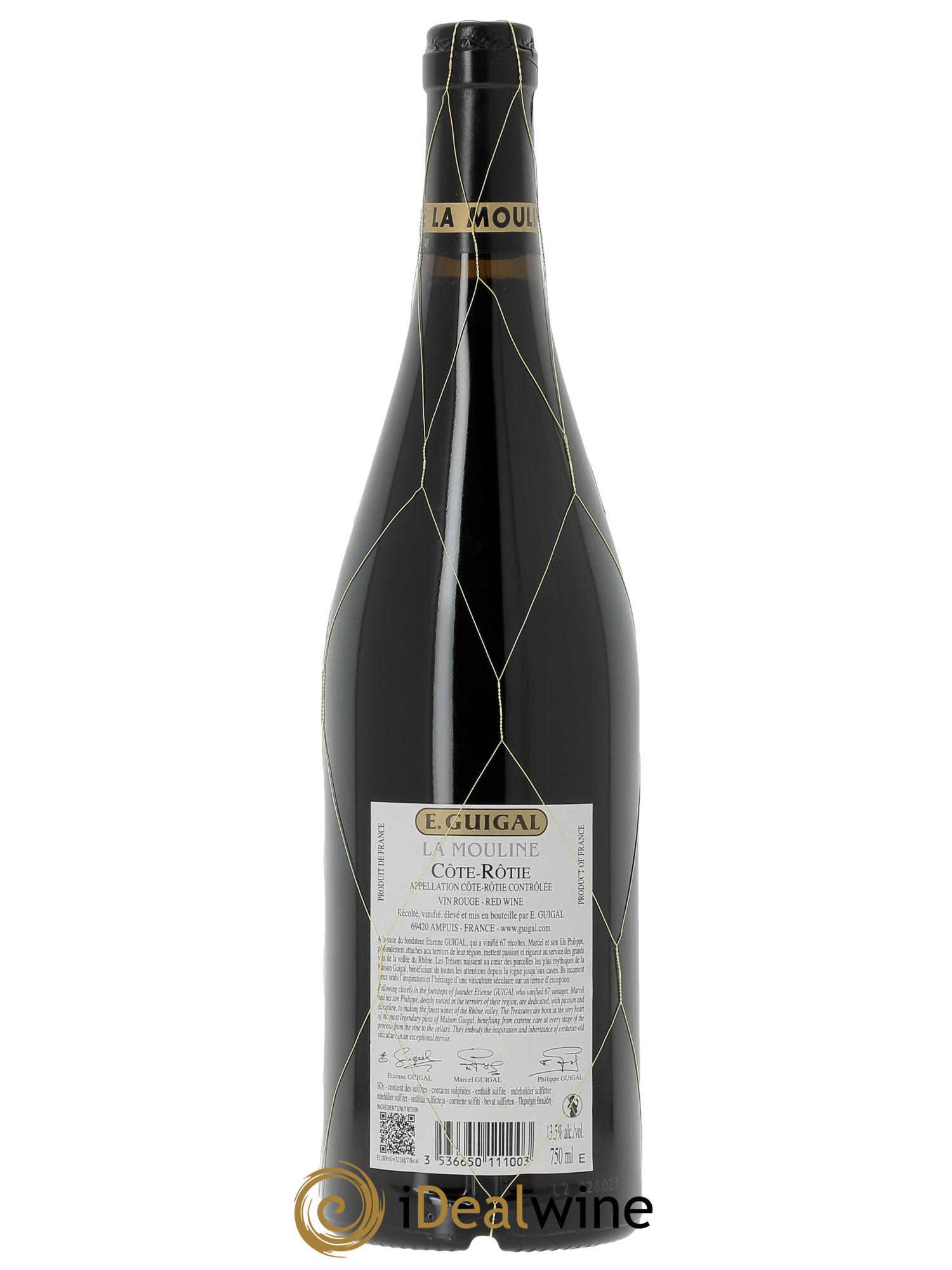 Côte-Rôtie La Mouline Guigal (OWC if 3 bts) 2022 - Lot of 1 bottle - 1