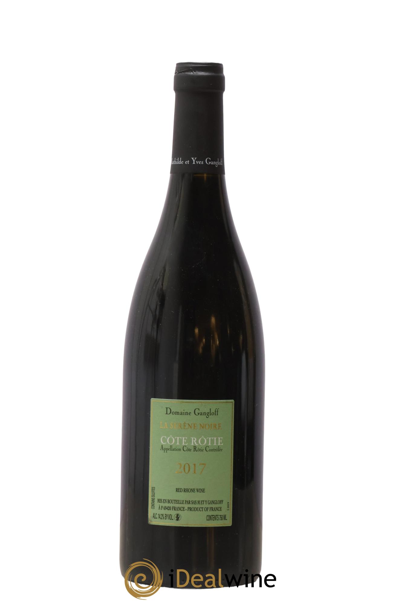 Côte-Rôtie La Sereine Noire Gangloff (Domaine) 2017 - Lot of 1 bottle - 1