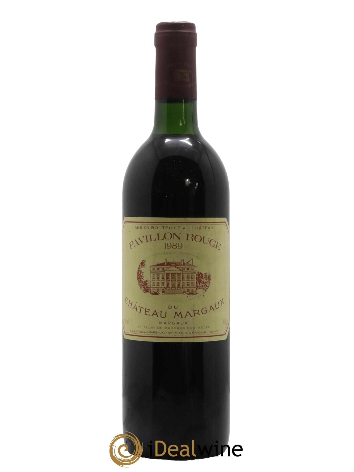 Pavillon Rouge du Château Margaux Second Vin 1989 - Lot de 1 bouteille - 0