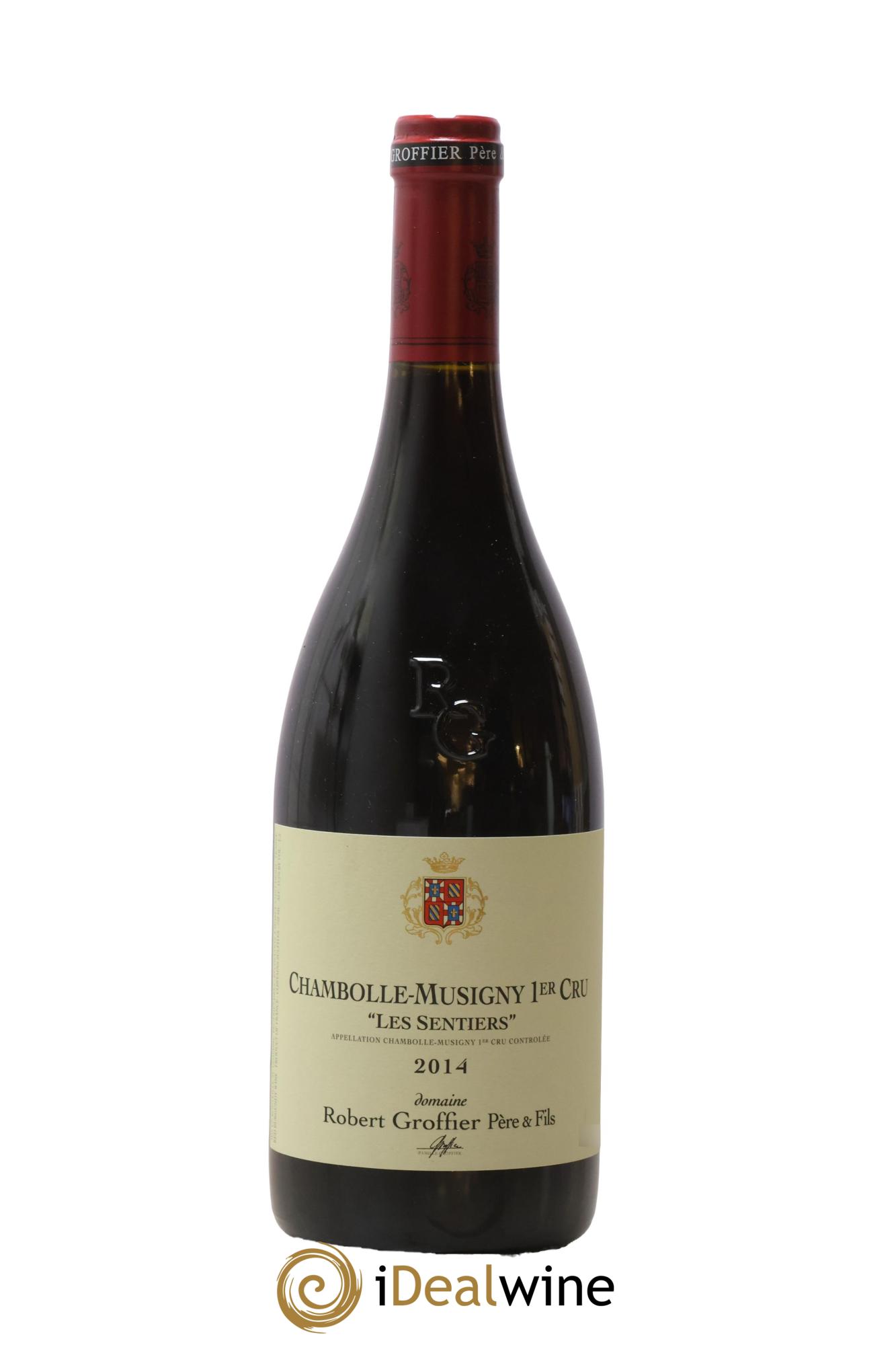 Chambolle-Musigny 1er Cru Les Sentiers Robert Groffier Père & Fils (Domaine) 2014 - Posten von 1 Flasche - 0
