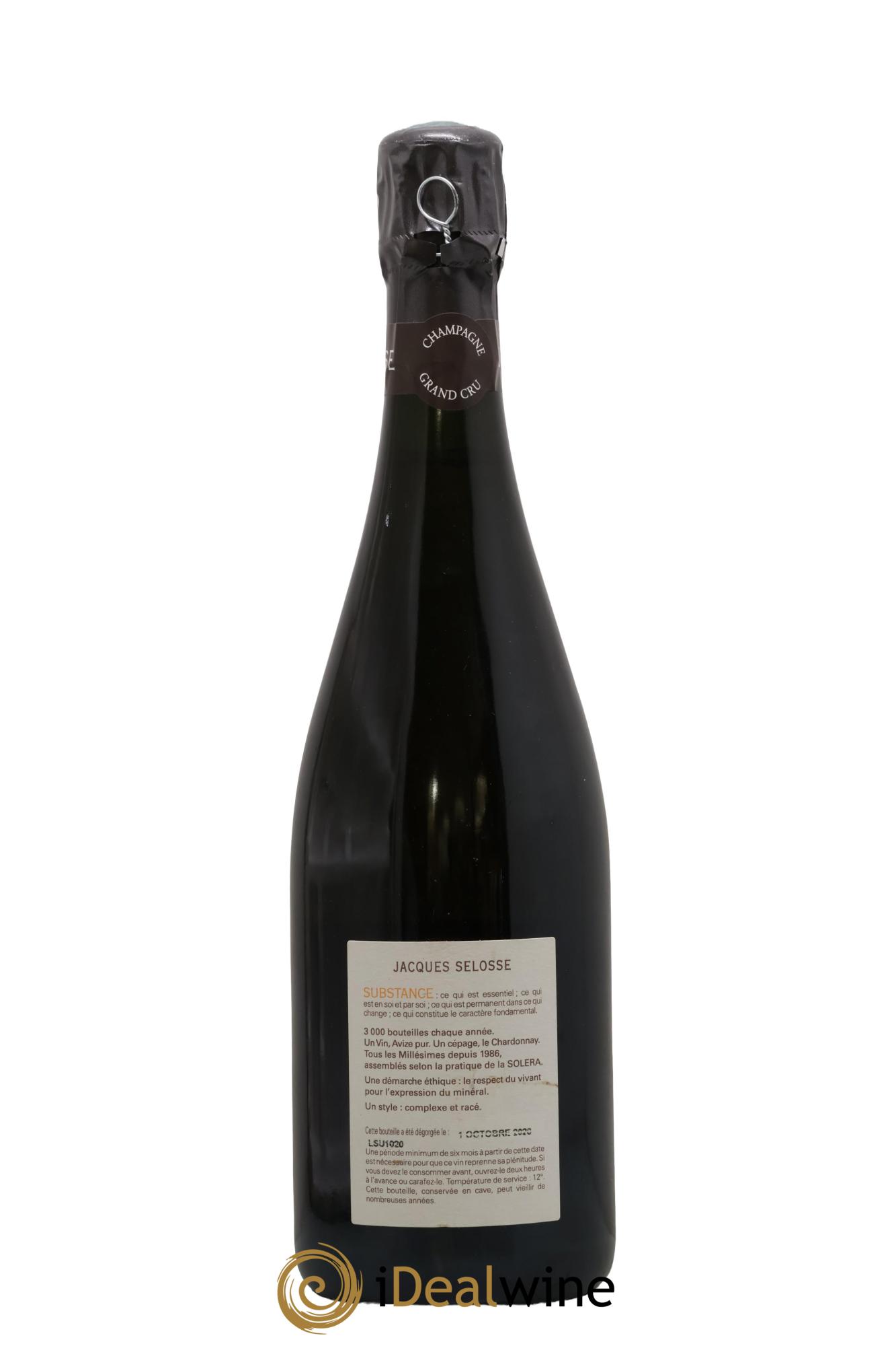 Substance Jacques Selosse - Posten von 1 Flasche - 1
