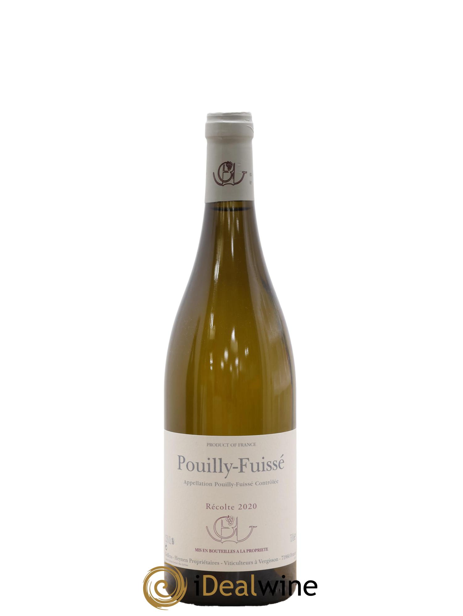 Pouilly-Fuissé Guffens-Heynen 2020 - Lot de 1 bouteille - 0