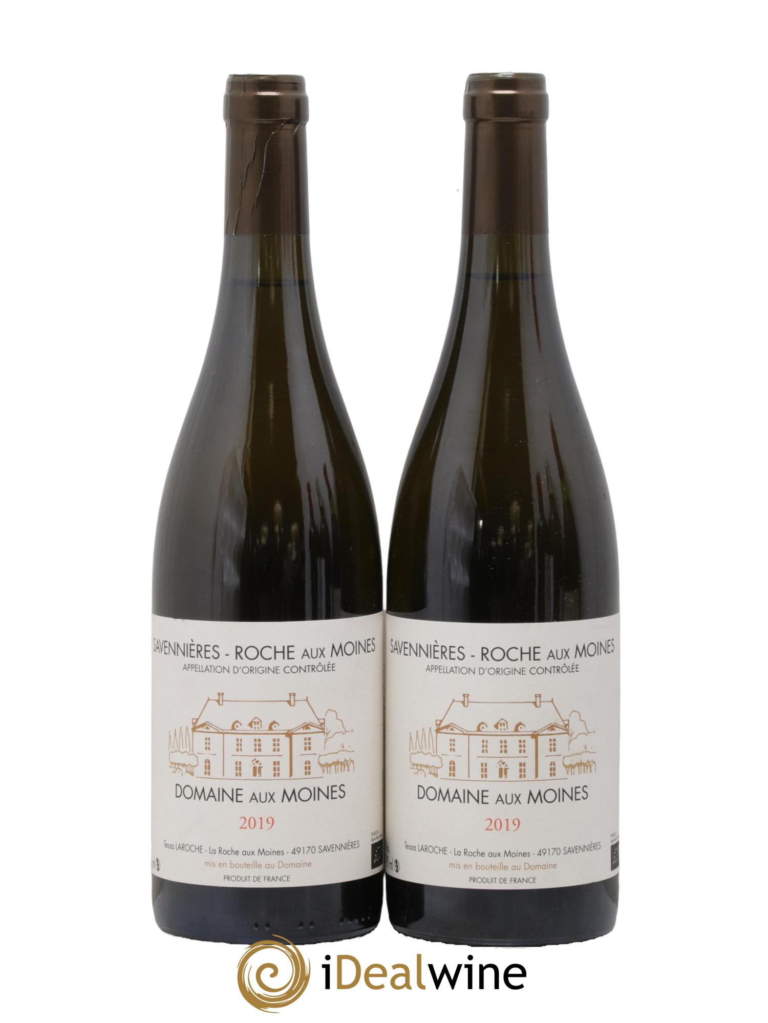 Savennières Roche aux Moines Domaine aux Moines 2019 - Posten von 2 Flaschen - 0