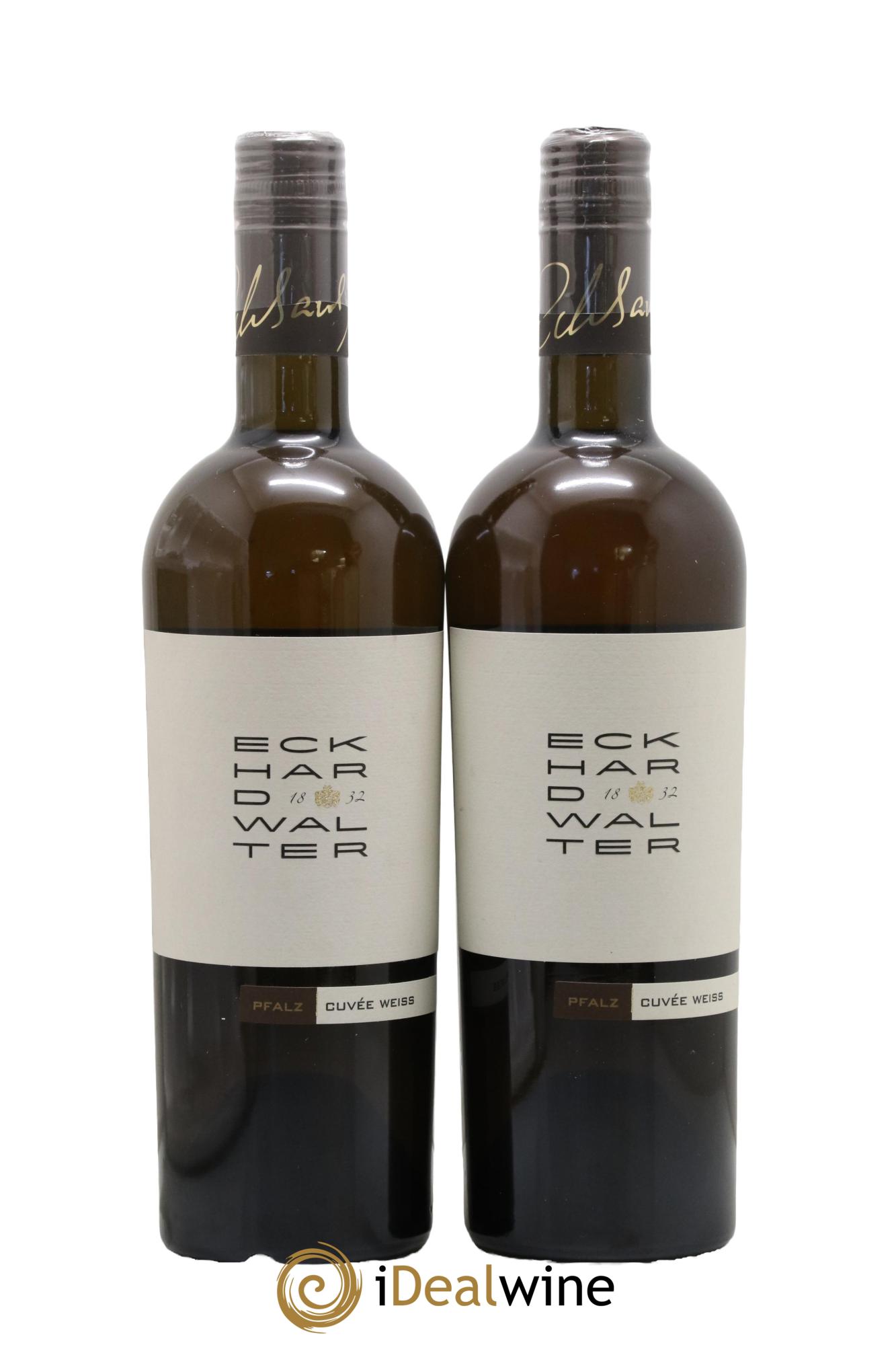 Allemagne Pfalz Cuvée Weiss Weinhaus Fritz Walter 2009 - Lot de 2 bouteilles - 0