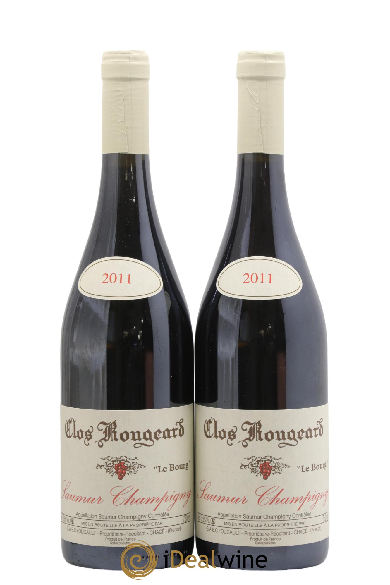 Saumur-Champigny Le Bourg Clos Rougeard 2011 - Posten von 2 Flaschen - 0