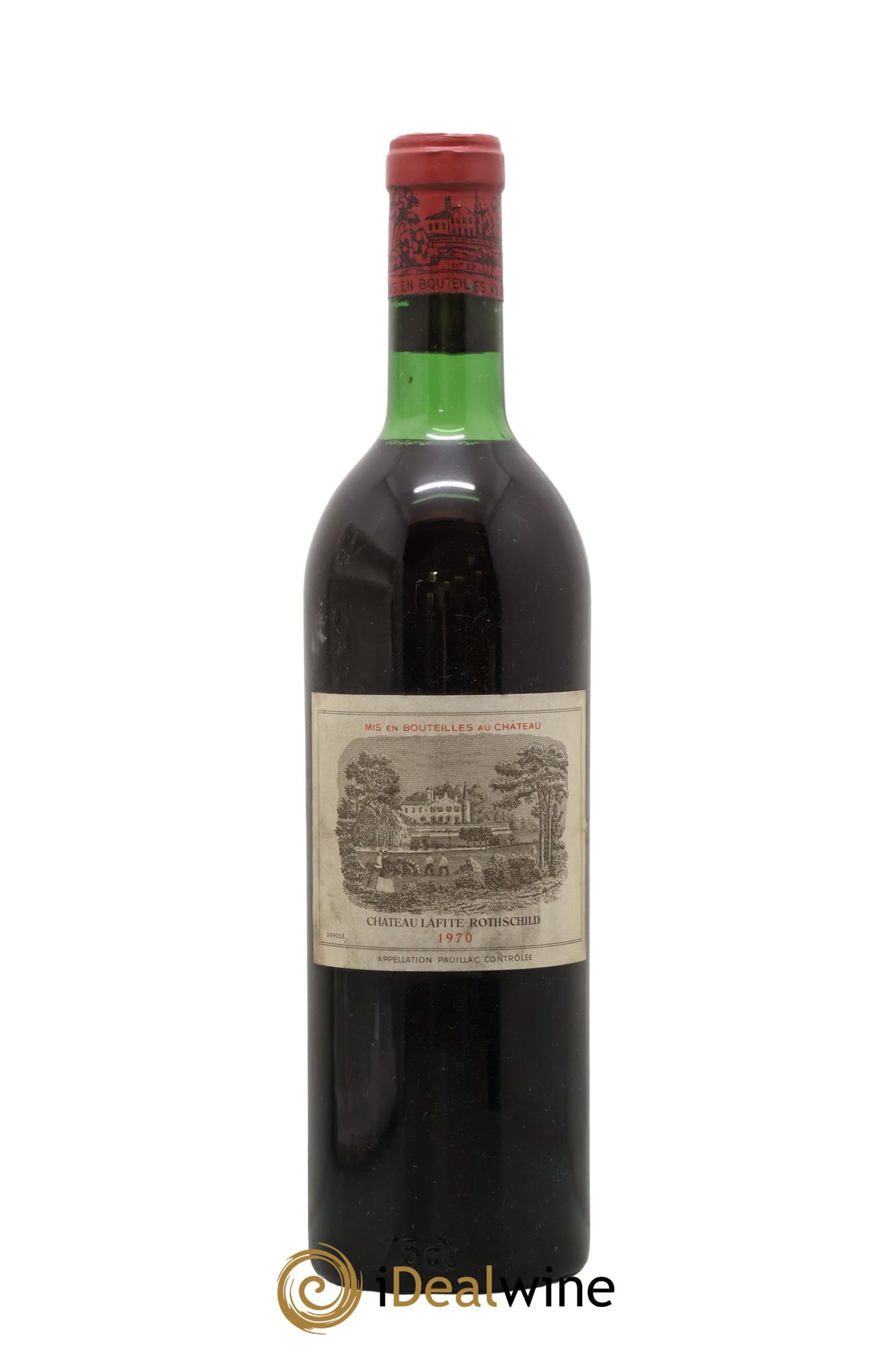 Château Lafite Rothschild 1er Grand Cru Classé 1970 - Lot de 1 bouteille - 0