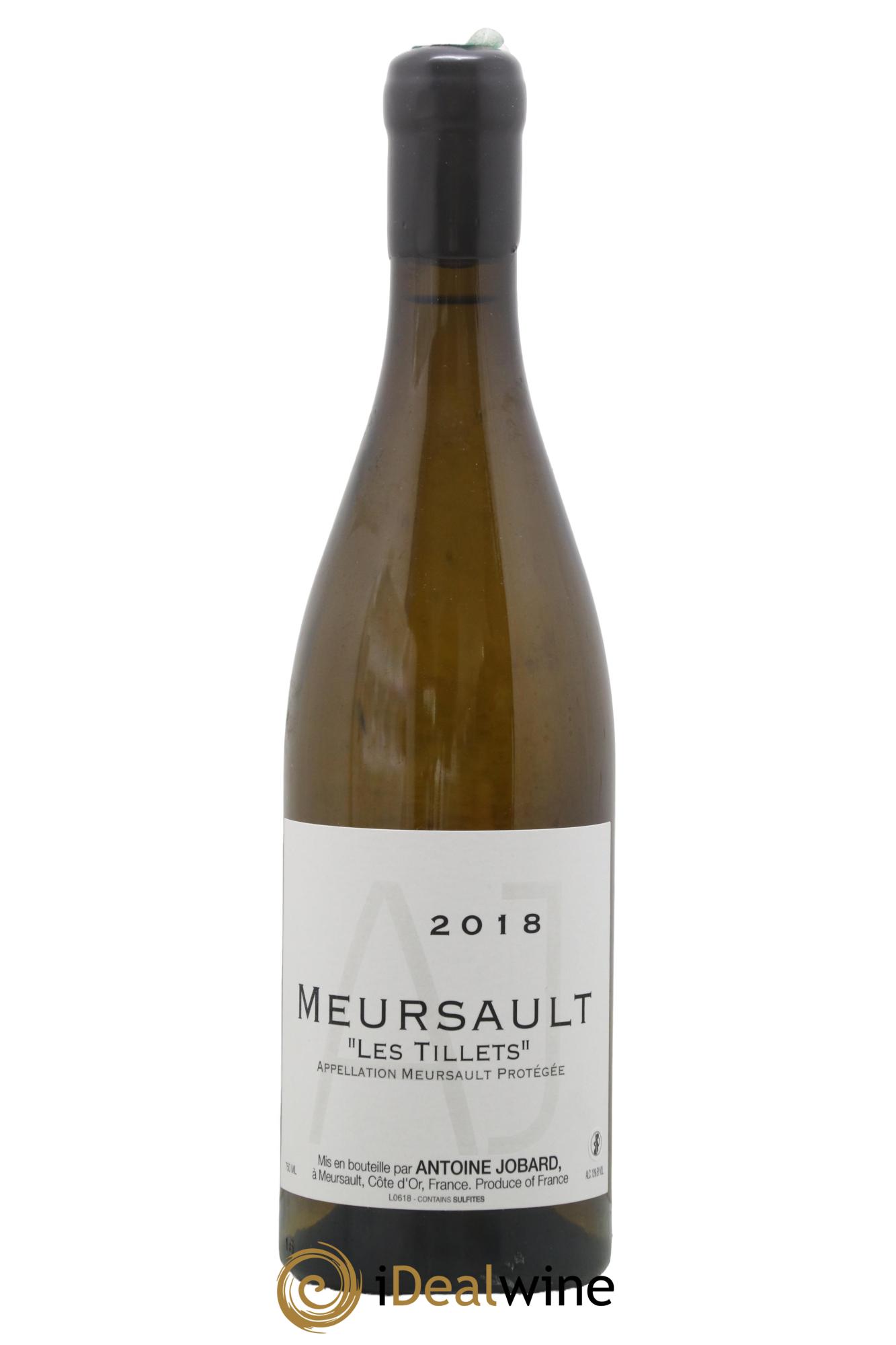 Meursault Tillets François et Antoine Jobard (Domaine) 2018 - Lot de 1 bouteille - 0