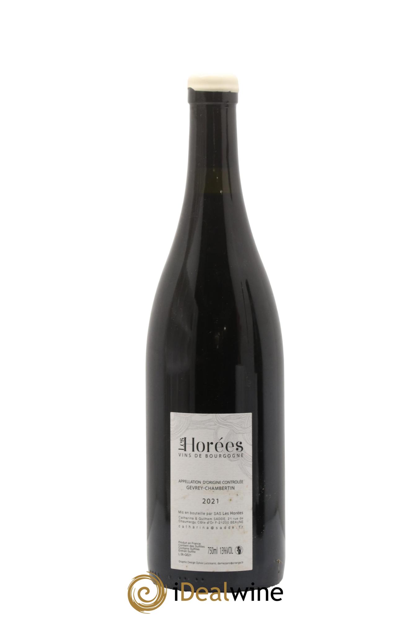 Gevrey-Chambertin En Reniard Les Horées 2021 - Lot of 1 bottle - 1