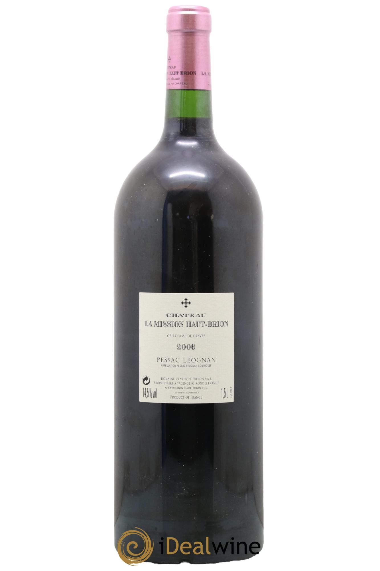 Château la Mission Haut-Brion Cru Classé de Graves 2006 - Lot de 1 magnum - 1