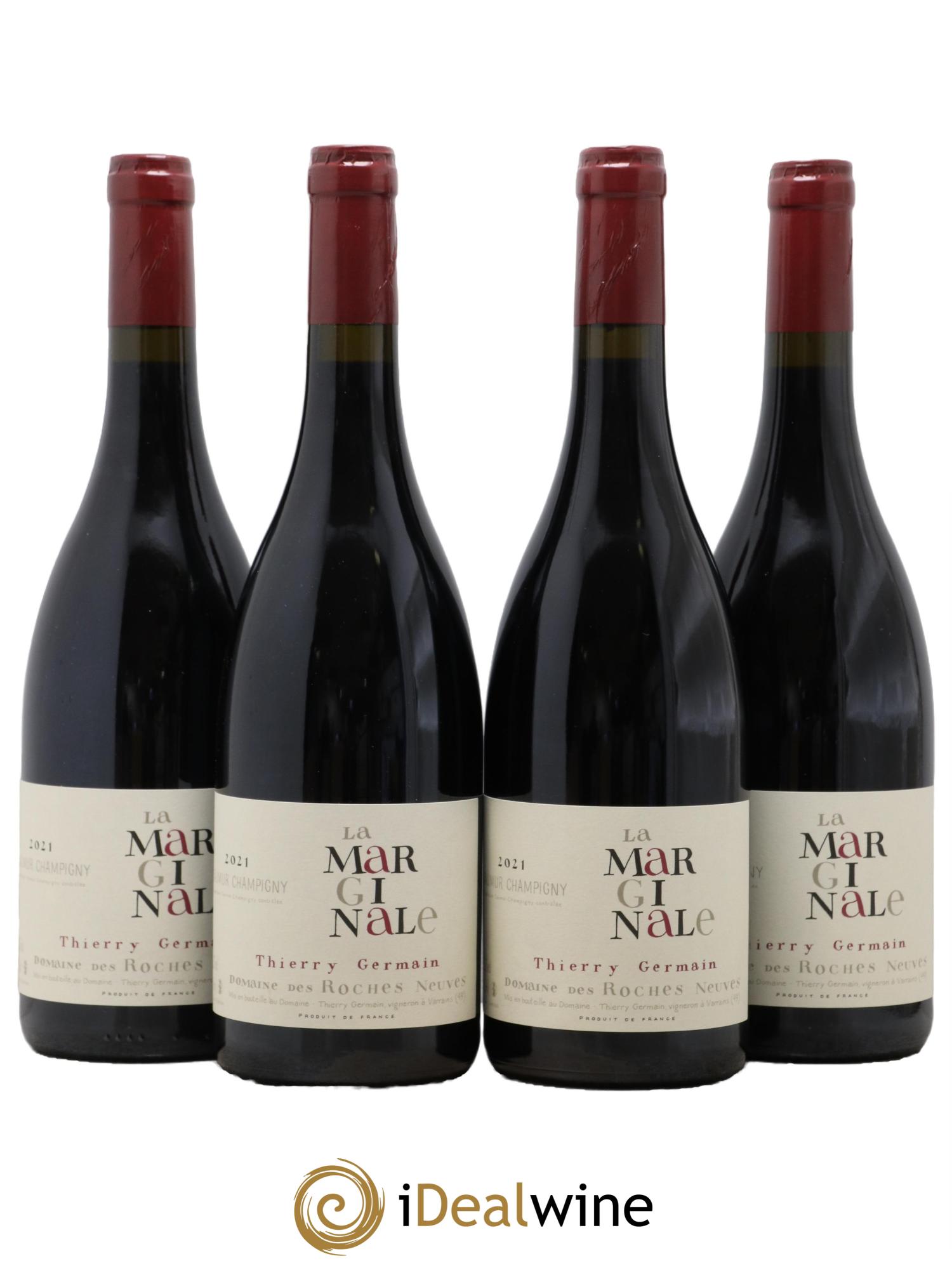 Saumur-Champigny La Marginale Domaine des Roches Neuves - Thierry Germain 2021 - Lot of 4 bottles - 0