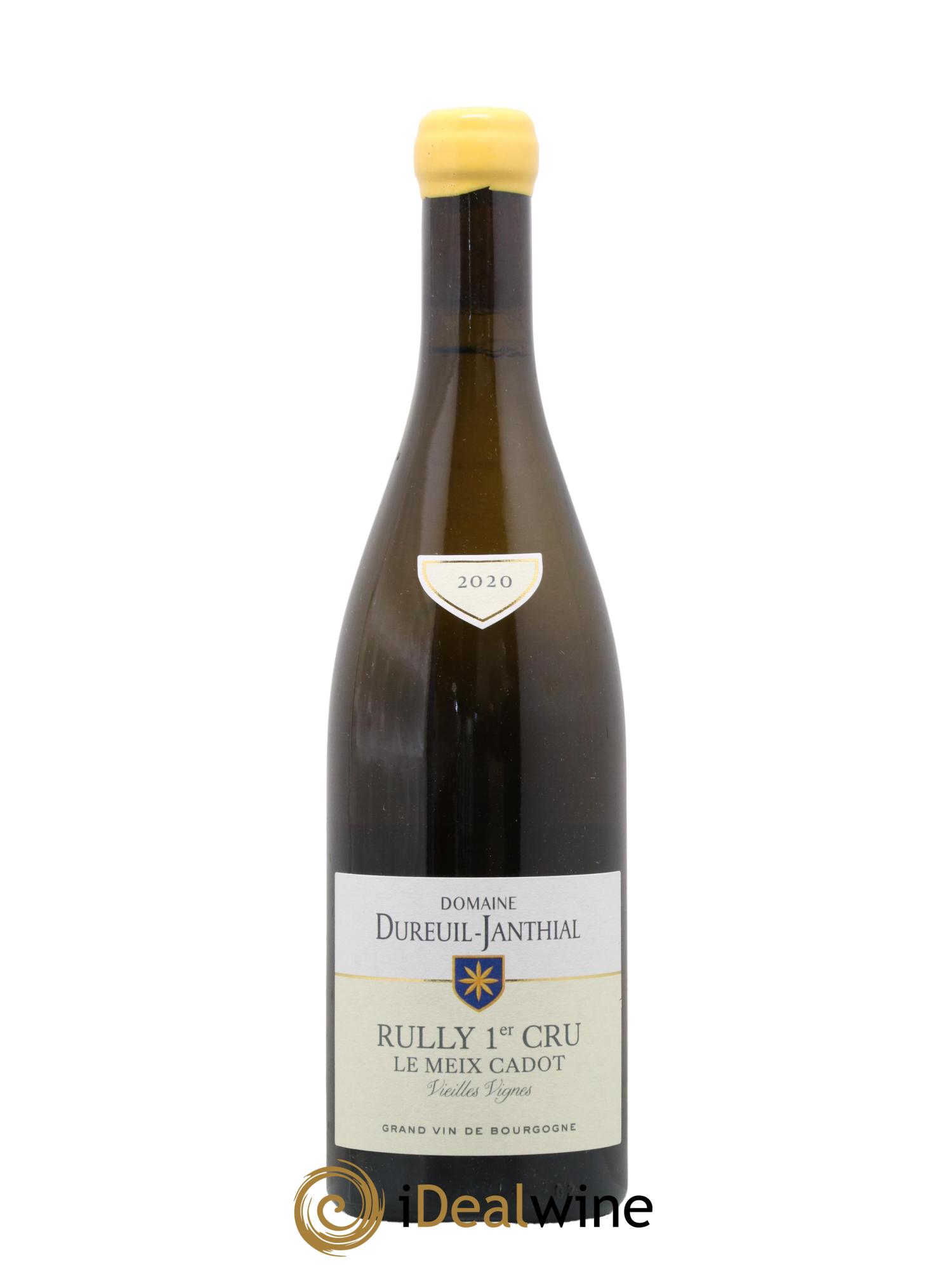 Rully 1er Cru Le Meix Cadot Vieilles Vignes Vincent Dureuil-Janthial 2020 - Lot de 1 bouteille - 0