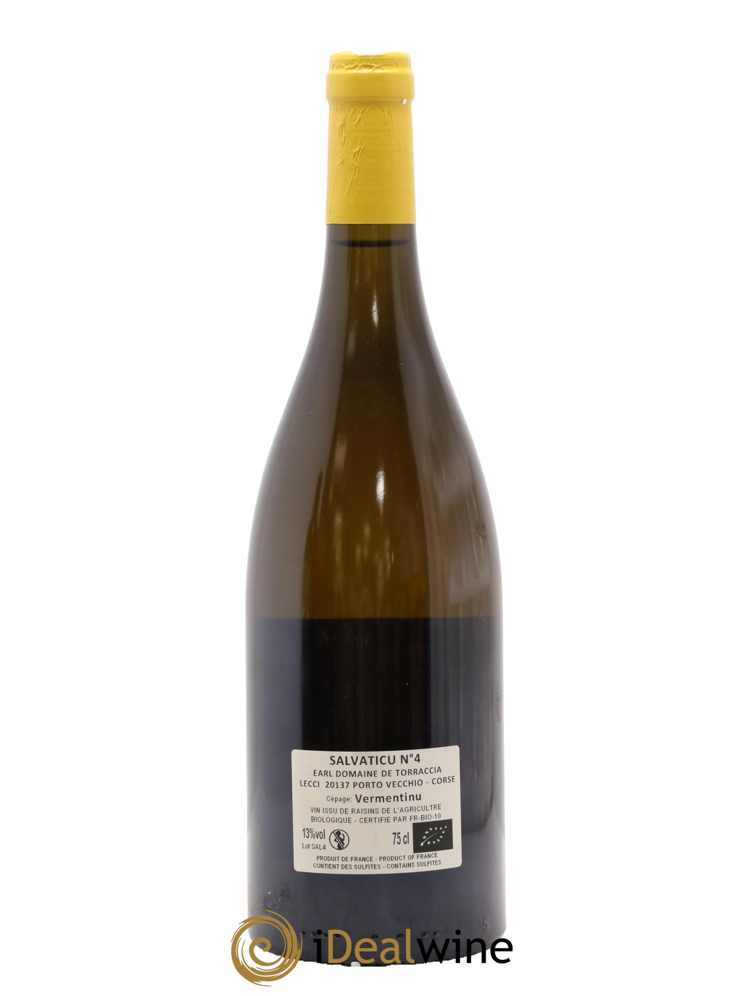 Vin de Corse Porto Vecchio U Salvaicu N°4 Domaine de Torraccia 2020 - Lotto di 1 bottiglia - 1