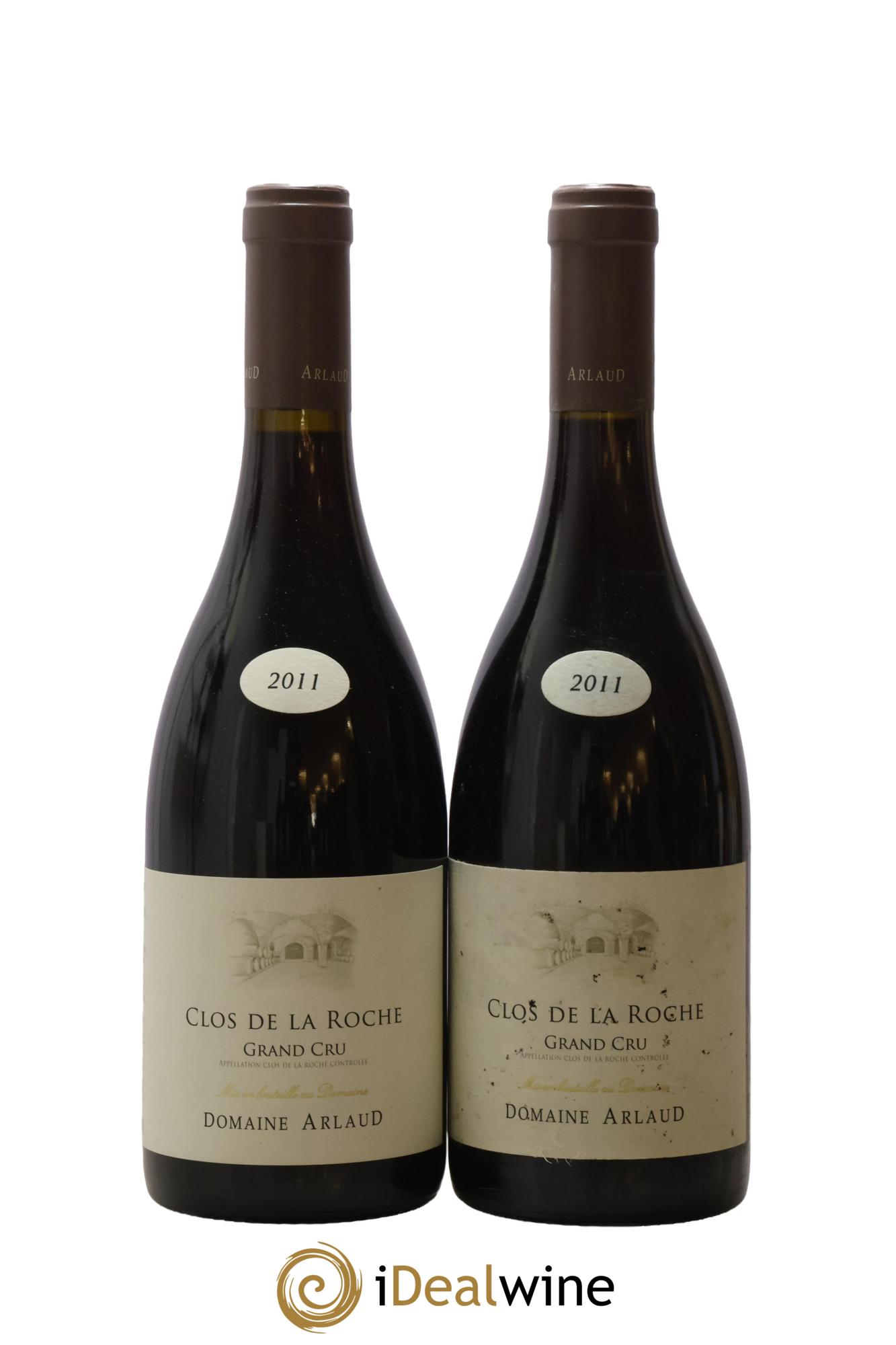 Clos de la Roche Grand Cru Arlaud 2011 - Posten von 2 Flaschen - 0