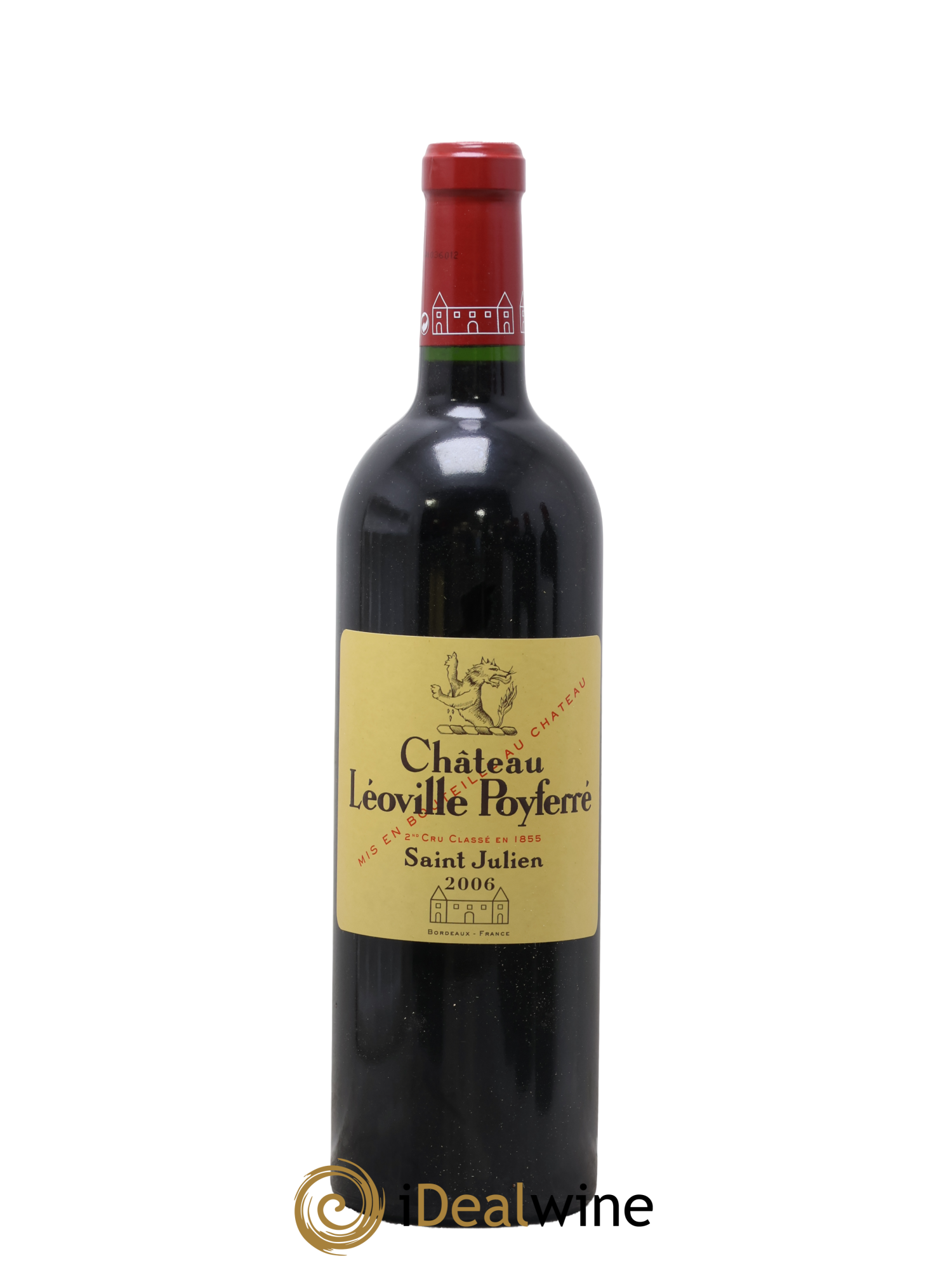 Château Léoville Poyferré 2ème Grand Cru Classé 2006 - Lot de 1 bouteille - 0