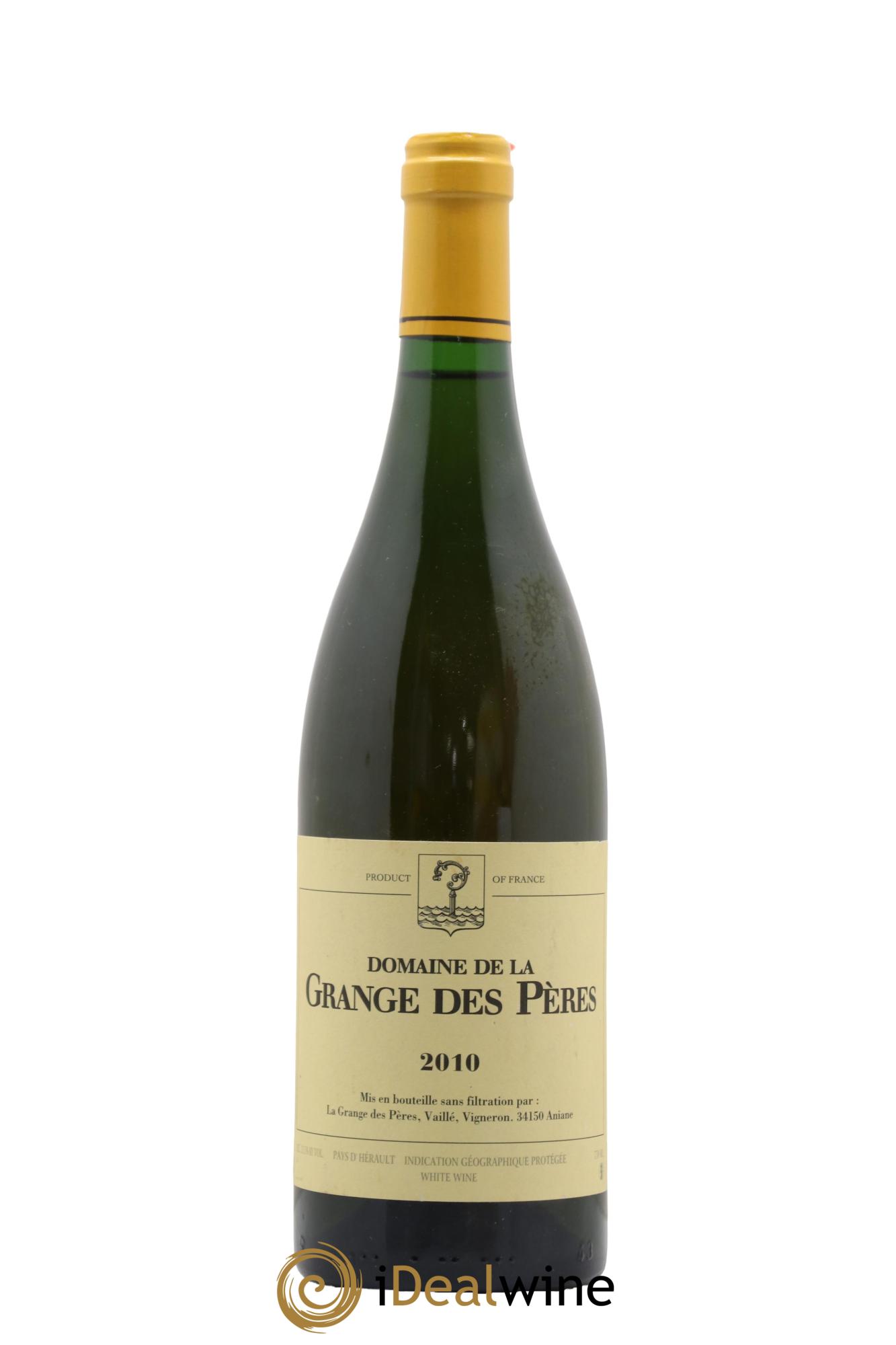 Pays d'Hérault Grange des Pères Laurent Vaillé 2010 - Lot de 1 bouteille - 0