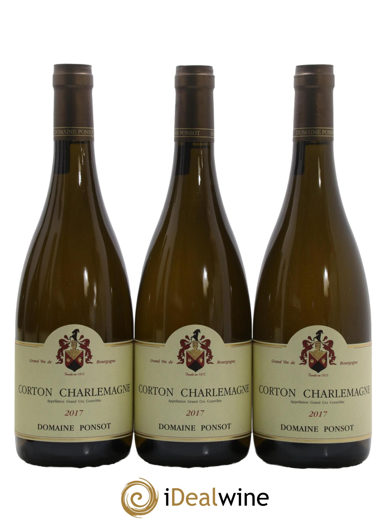 Corton-Charlemagne Grand Cru Ponsot (Domaine) 2017 - Lot de 6 bouteilles - 1